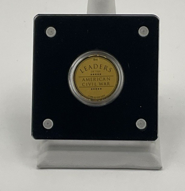 1/1000 OZ .999 GOLD AMERICAN MINT LEADERS OF CIVIL WAR GEORGE THOMAS