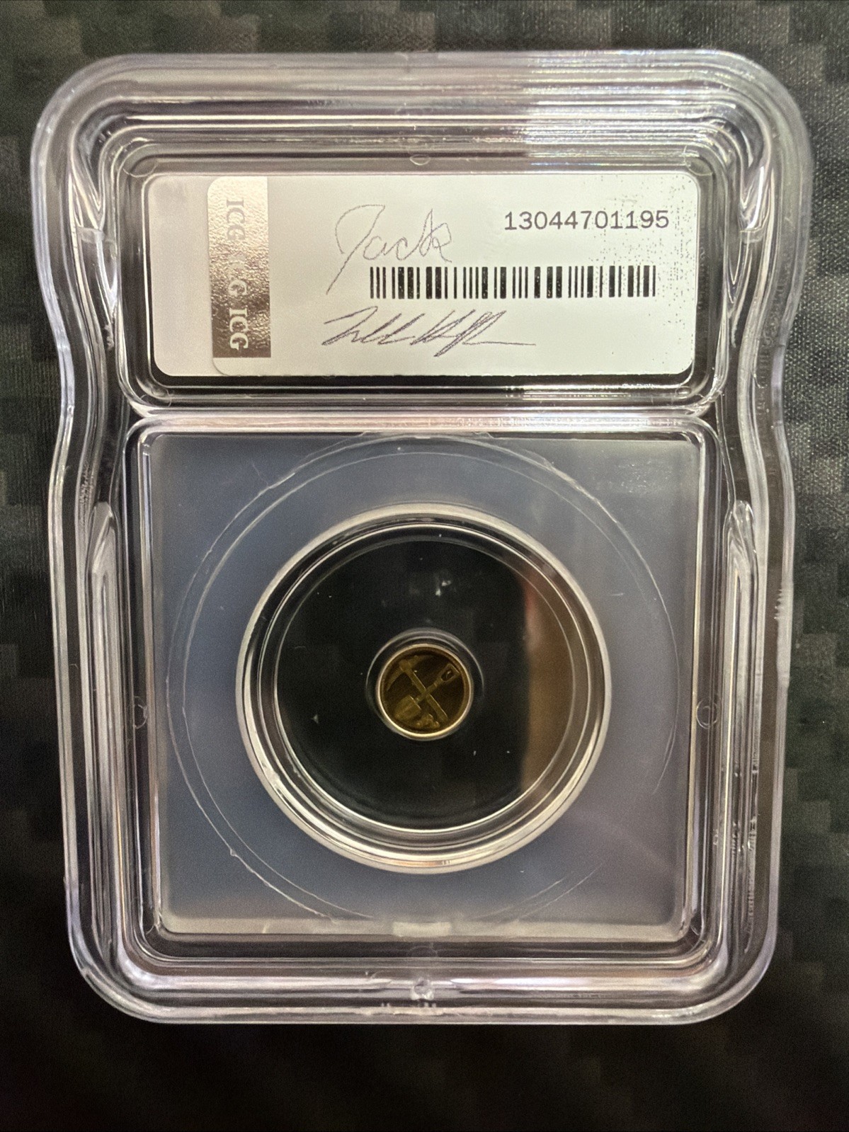 Icy – Ms70 Hoffman Design 1/500th Oz Gold Round (signed Edition)