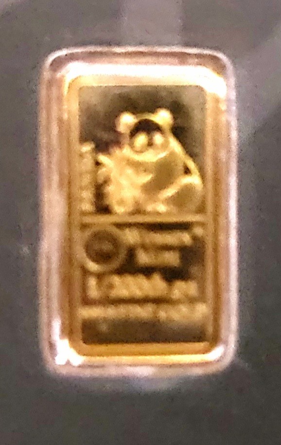 Wessex Mint x3 1/200th 24ct Gold Bars Brand New Sealed