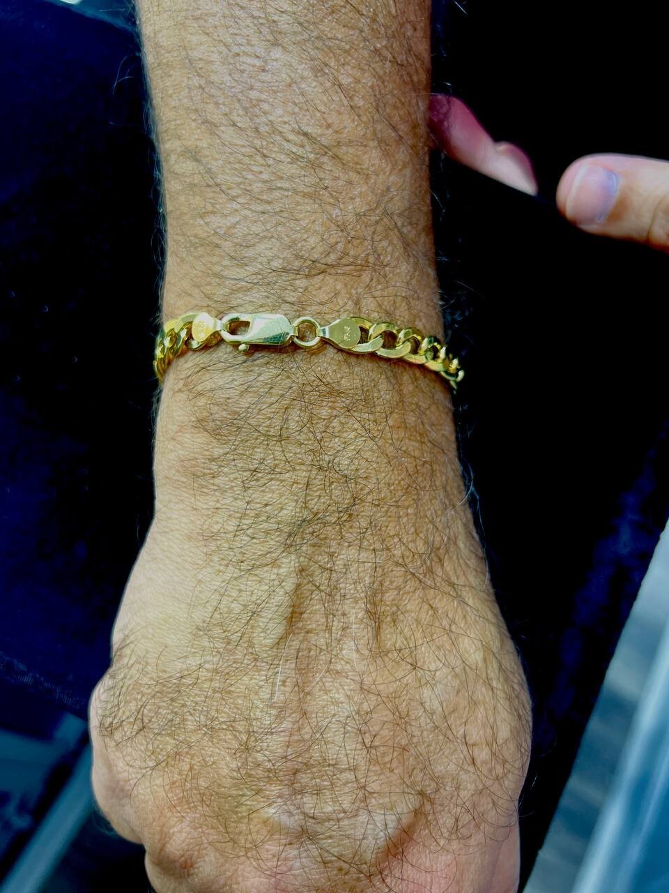 10K Gold Bracelet – 8″ Inches