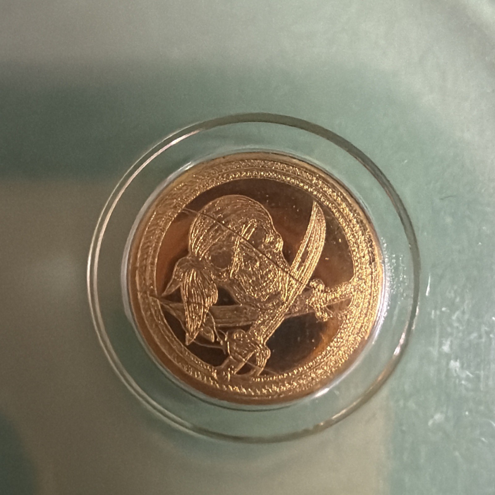 Pirate’s Gold 1/500th oz Gold Round – Gold Composition – ICG MS68 PCGS