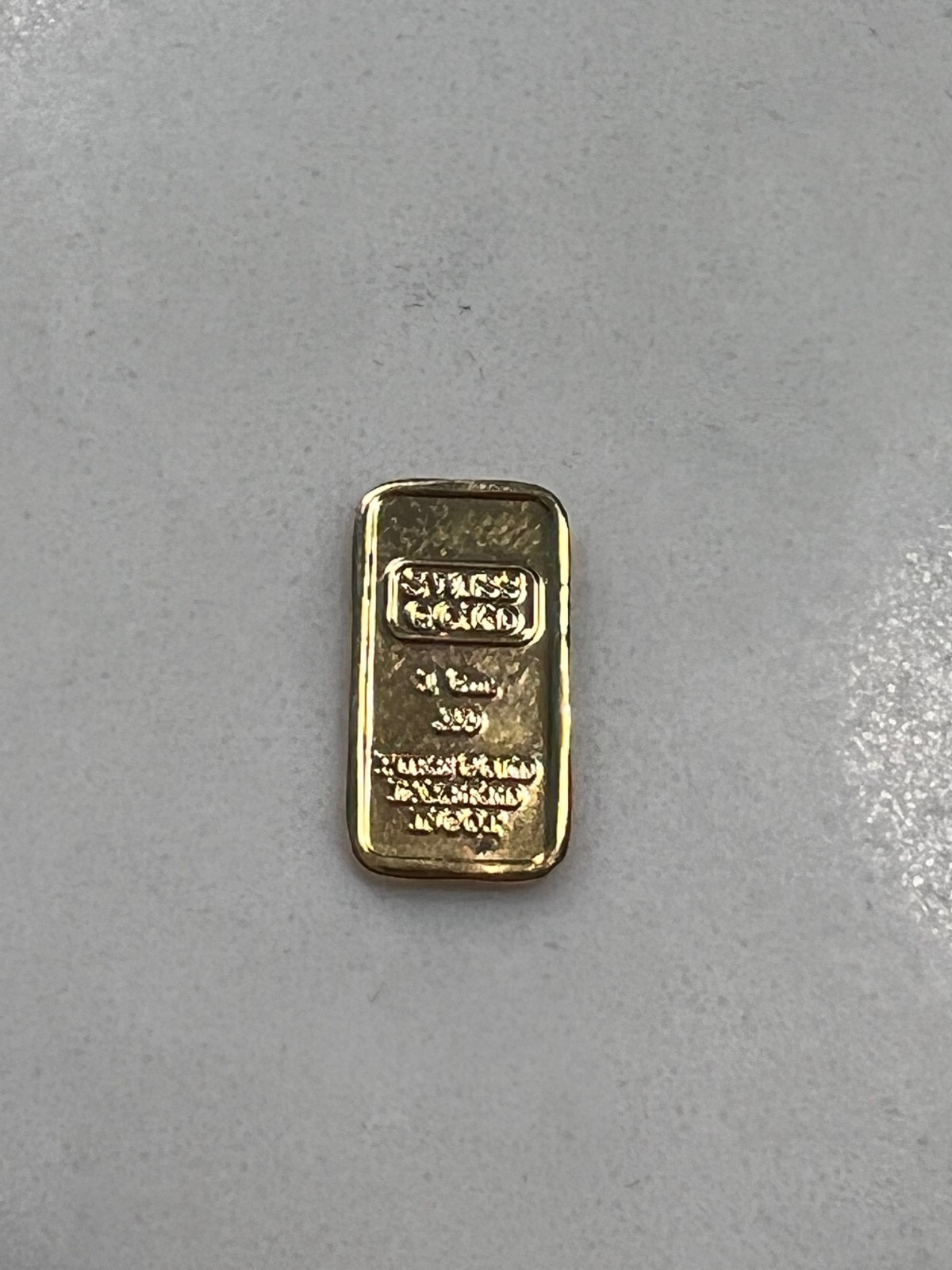 Lot of 3 Swiss Ingot Gold 24k 1 Gram Each