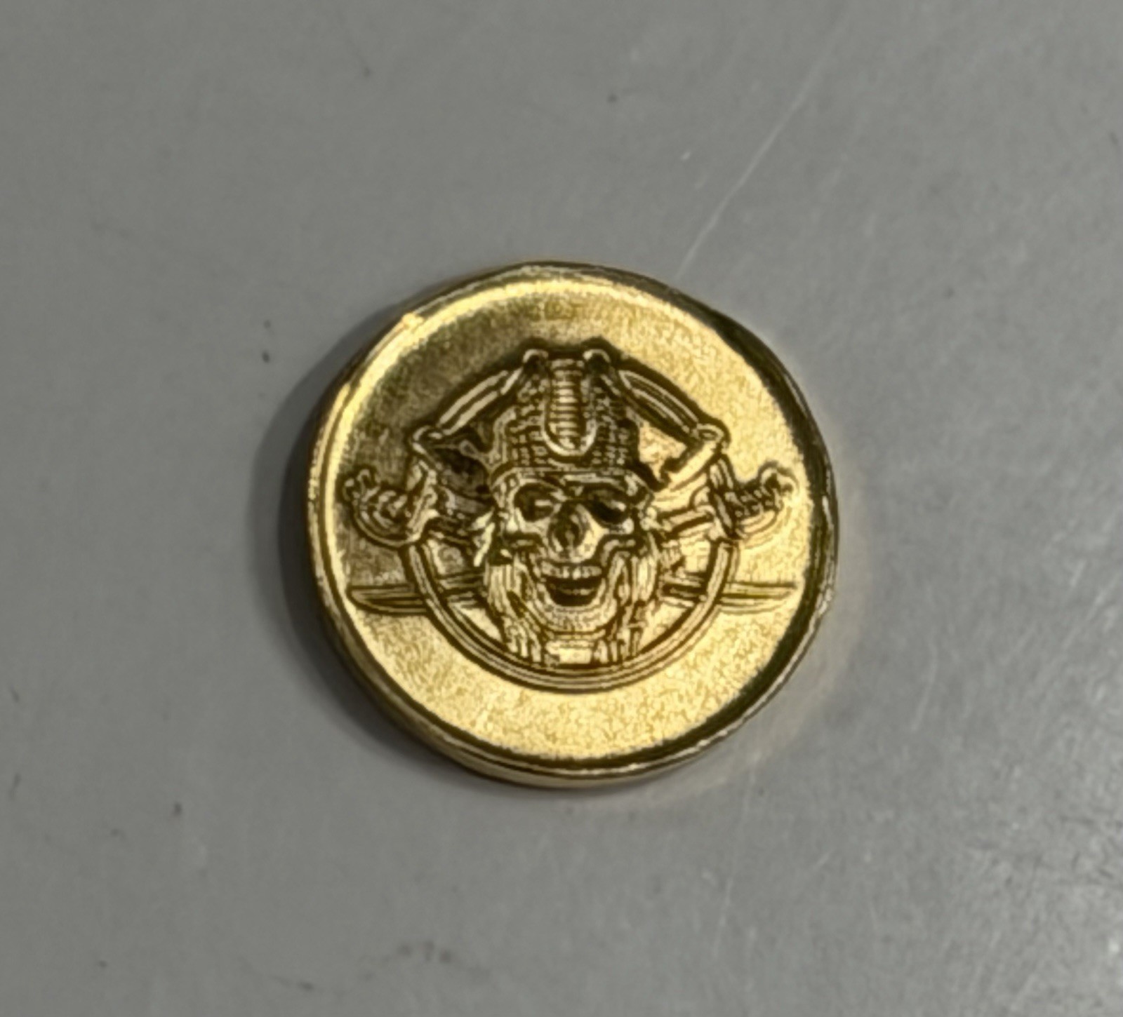 2026 Haleybug Mint 1 Gram 999 Fine Gold Pirate Round 1000 Minted Peace Love & HB