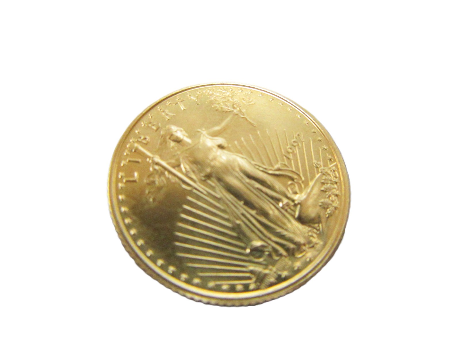 1997 1/4 OZ Fine Gold 22-Karat American Gold Eagle Coin 10 Dollars