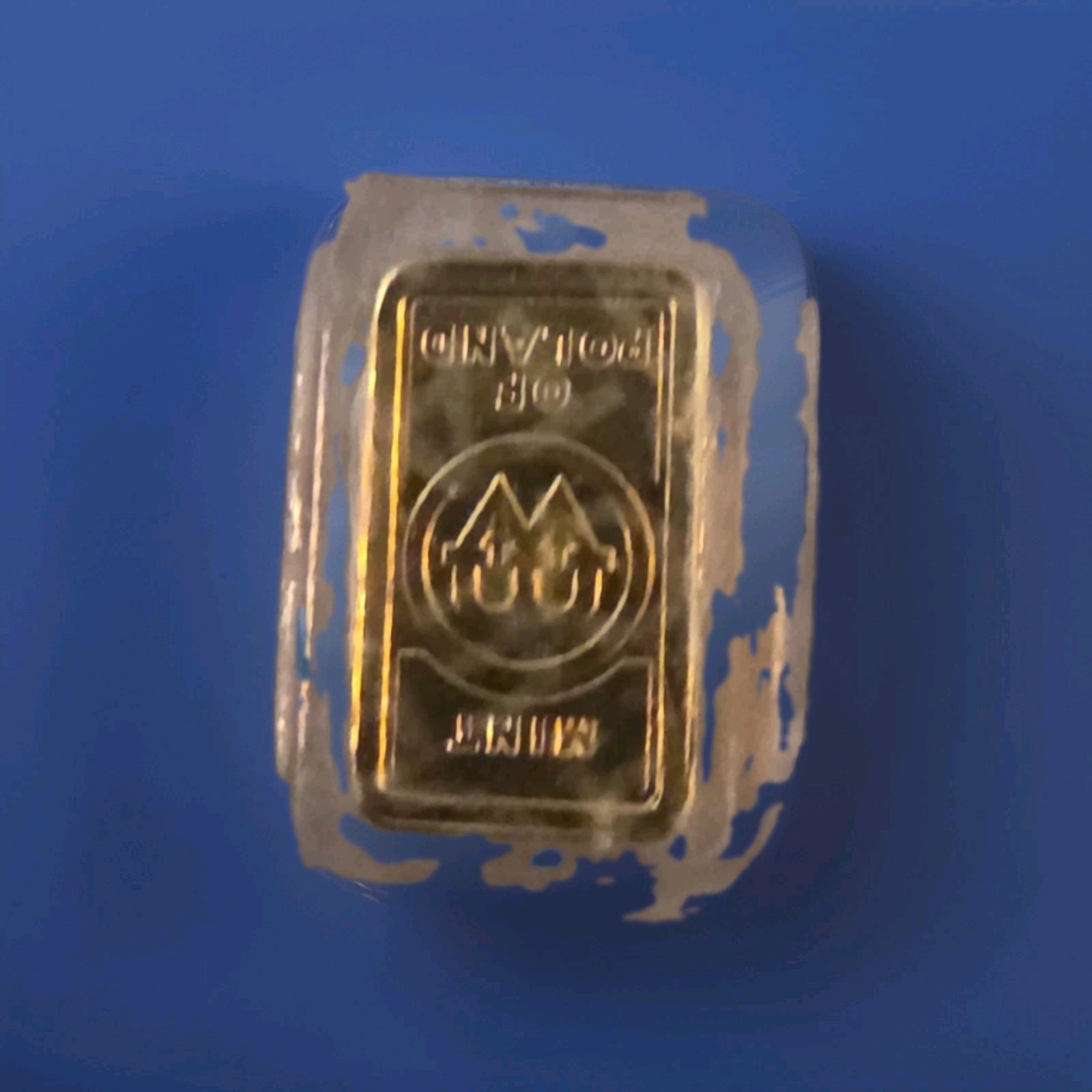 1/4 Gram Mennica Polska Gold Bar 999.9 AU Fine, in Assay Card