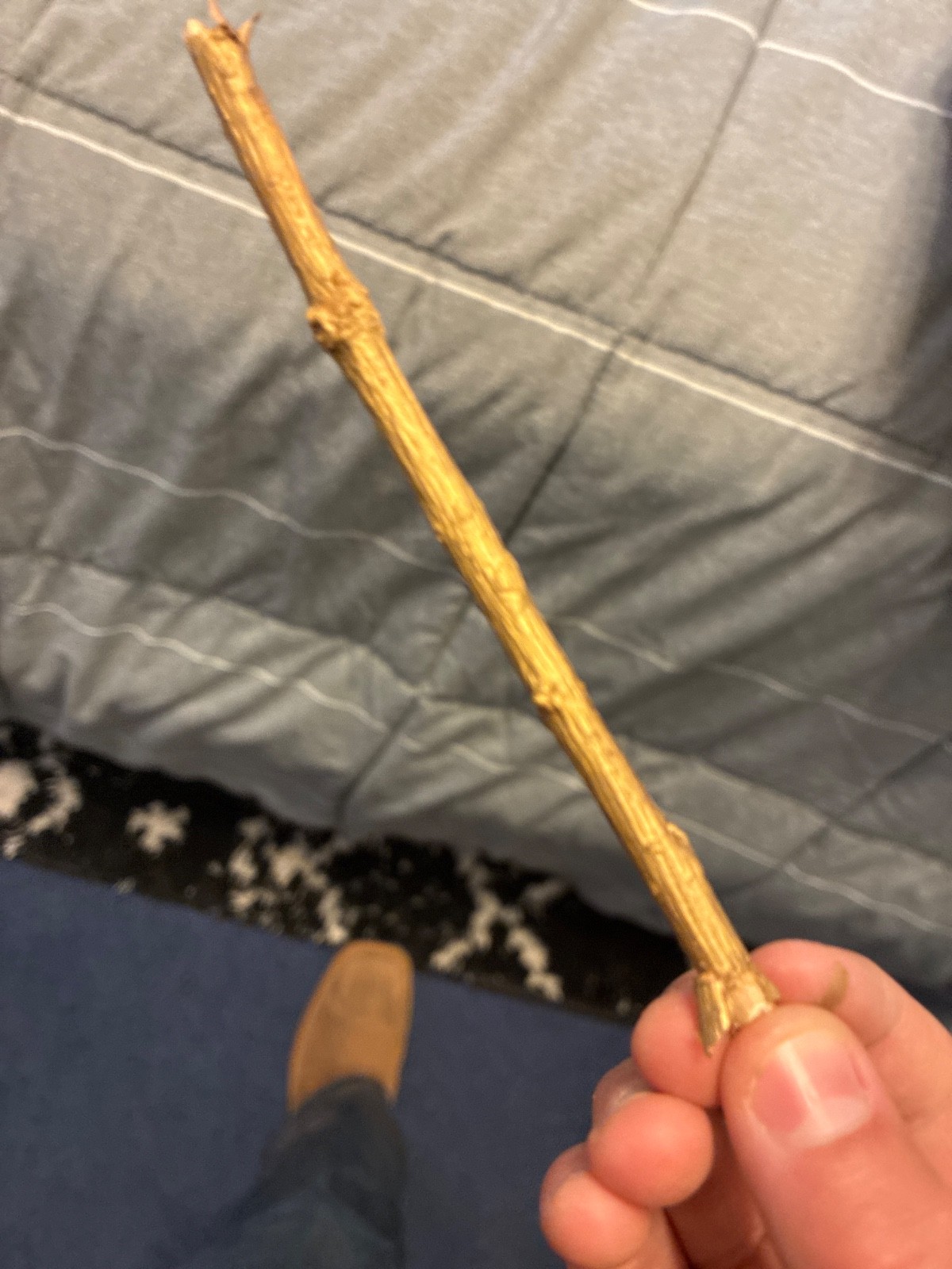 Gold stick vintage 24 karat Gold good luck charm