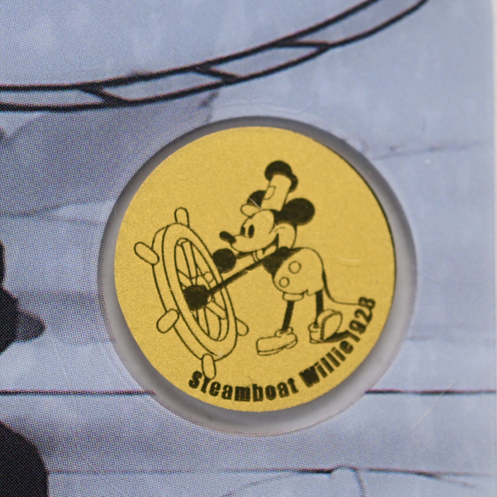 2026 Steamboat Willie 1928 1/2000-oz .9999 Gold Coin in Card (slx5261)