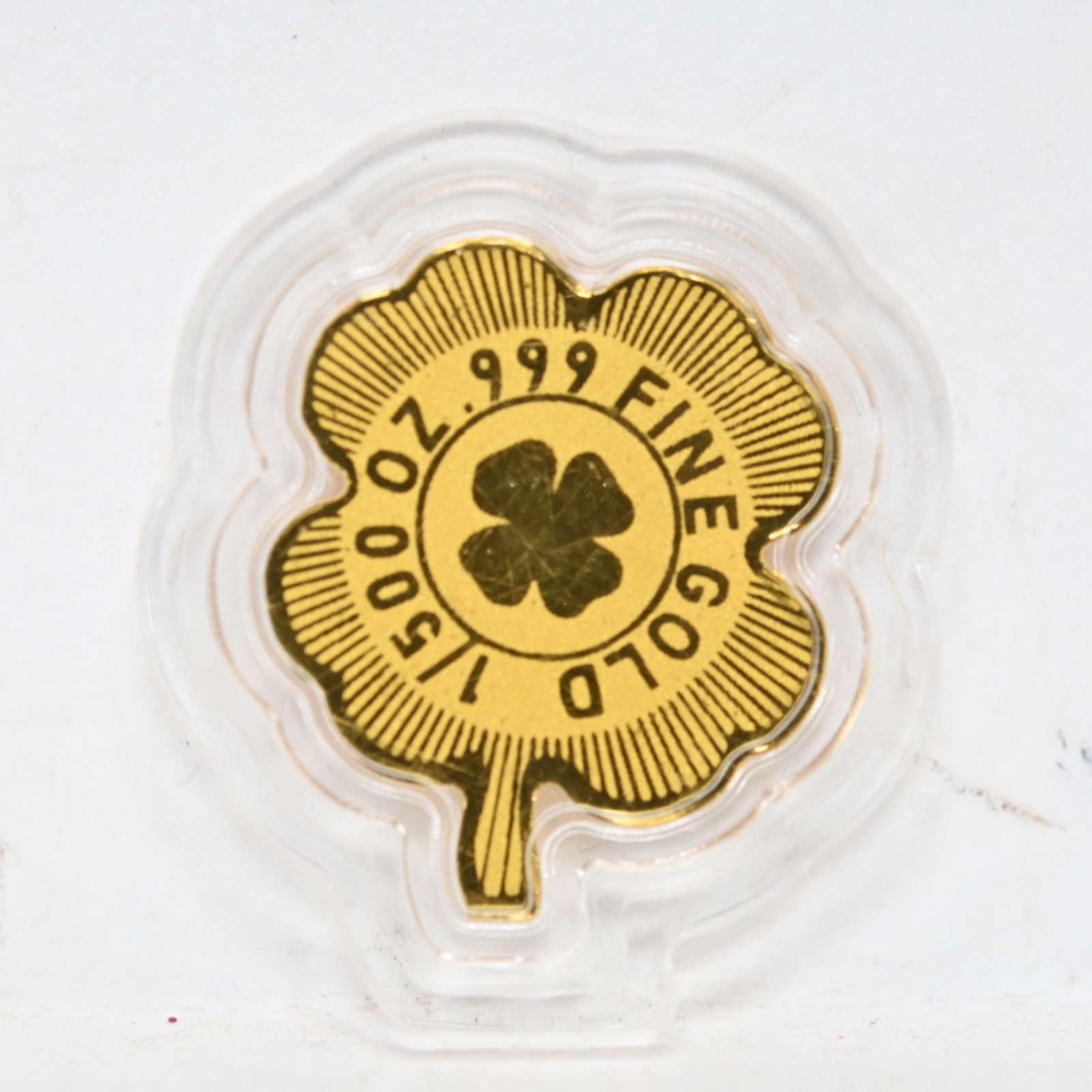 Lucky Clover 1/500-oz .999 Gold in Cap (slx5269)