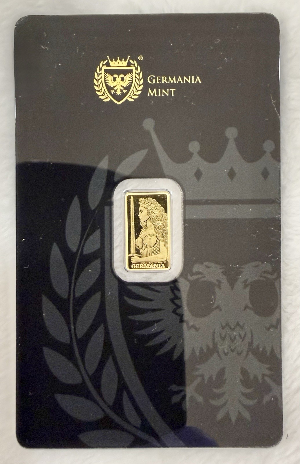 2026 Germania Mint 1/200 oz .9999 Fine Gold Bar in Assay Card
