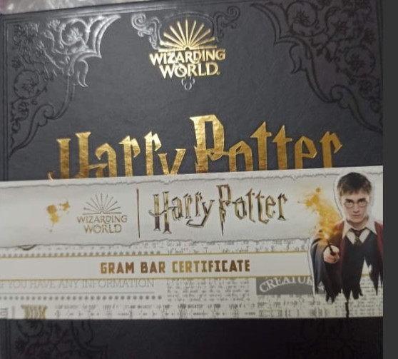 Harry Potter Gold Bar | Limited Edition Collectibles Aunthentic 1g 24K gold