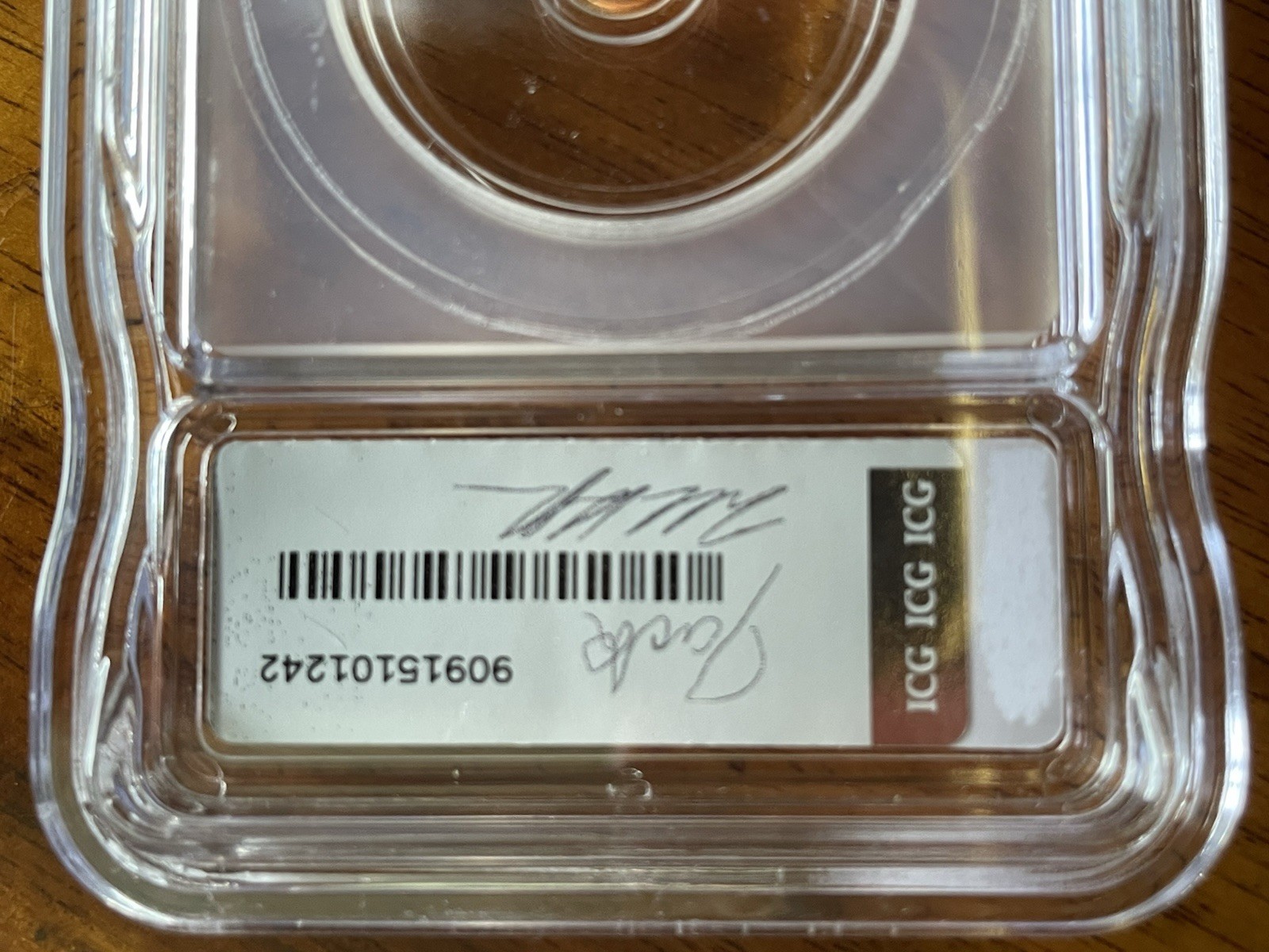 1 / 500 Oz Gold ICG MS 70 Hoffman Design
