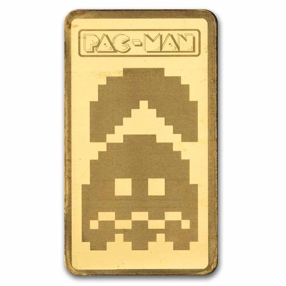 1 gram Gold Bar – PAC-MAN 45th Anniversary in TEP