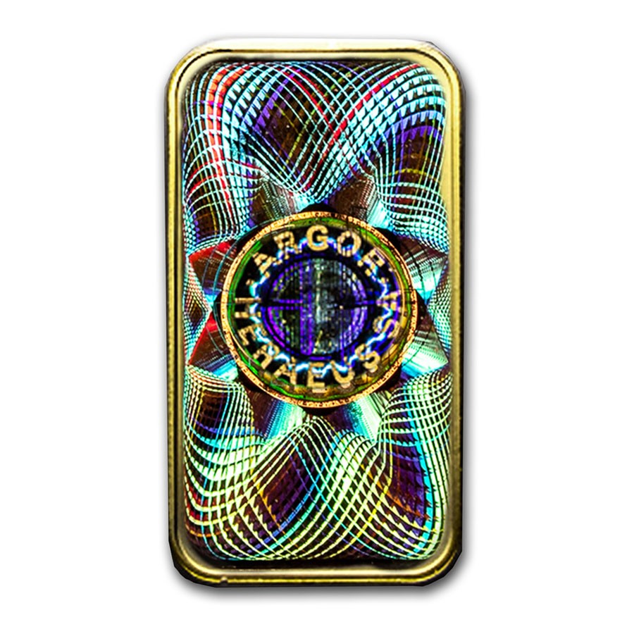 20 gram Gold Bar – Argor-Heraeus KineBar Design (In Assay)