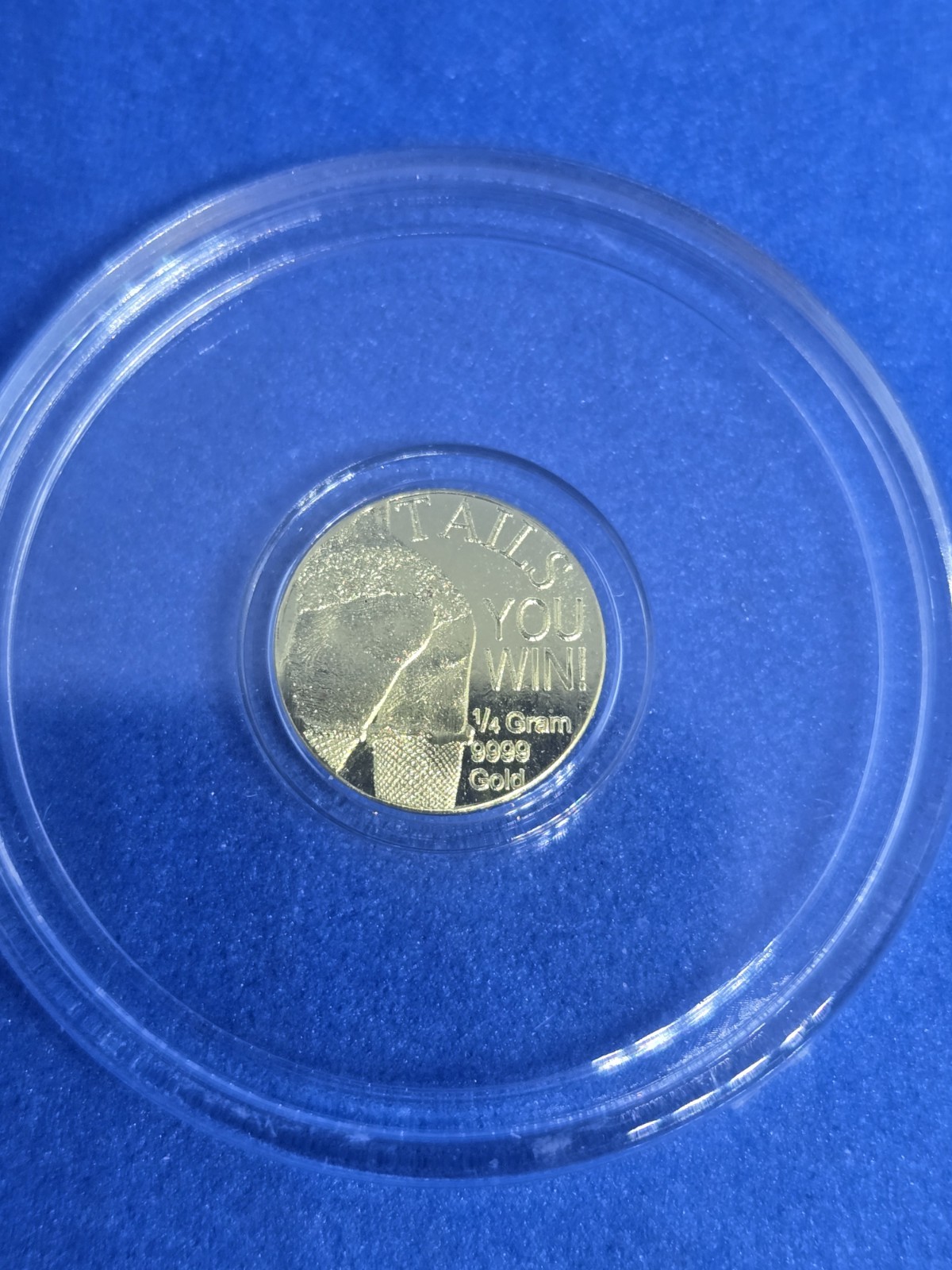 1/4 Gram Gold Round & 1/200th Oz Monarch Precious Metals Gold Round