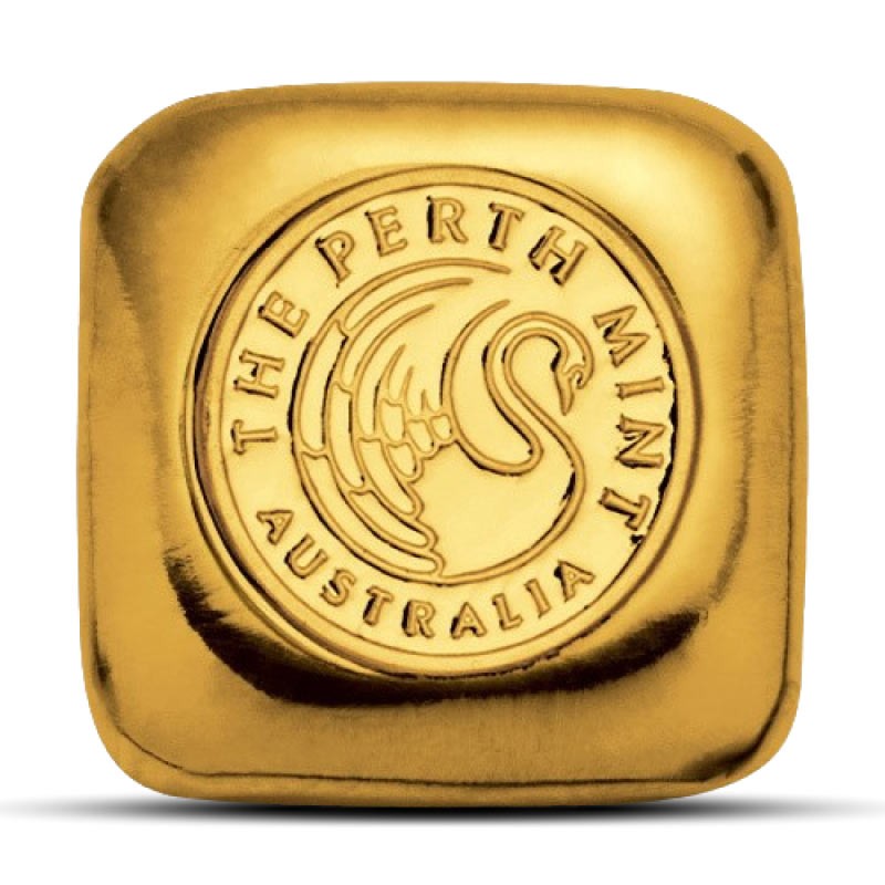 1 oz Perth Gold Cast Bar