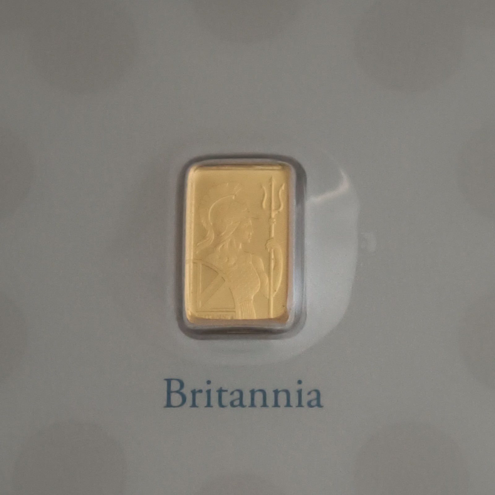Royal Mint 1g One Gram Fine Gold 9999 Bullion Bar Sealed And Sigma Tested Grey