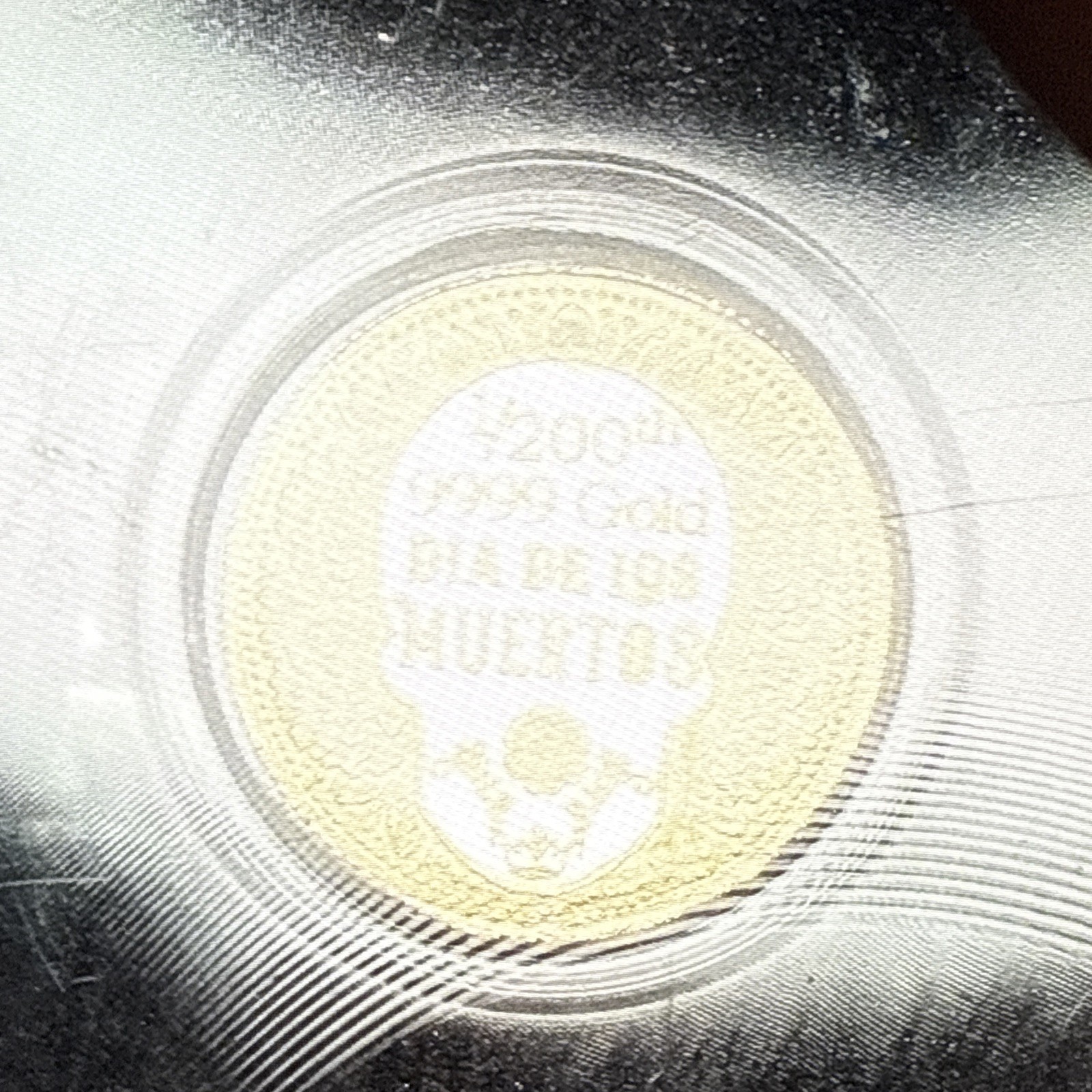 Lot Of 2- 1/200th oz .9999 Fine GOLD Skull Dia De Los Muertos FRACTIONAL GOLD