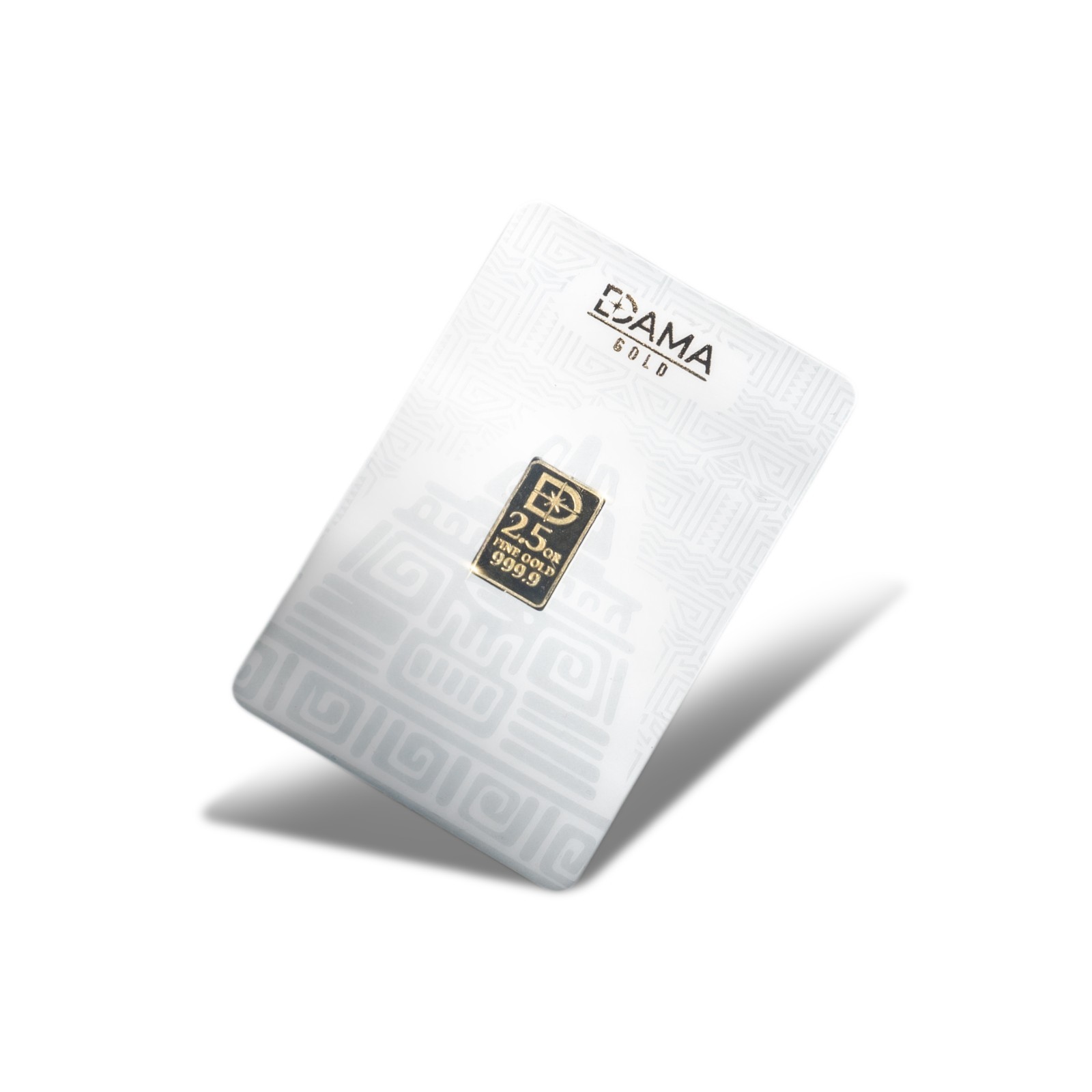 2.5Gram 24K Gold Bar 999 – Colombian Inspired Dama Gold Collectible Bullion Card