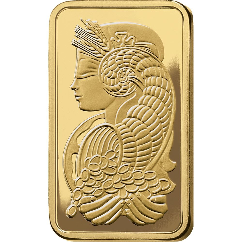 100 gram Gold Bar – PAMP Suisse – Fortuna – 999.9 Fine in Sealed Assay