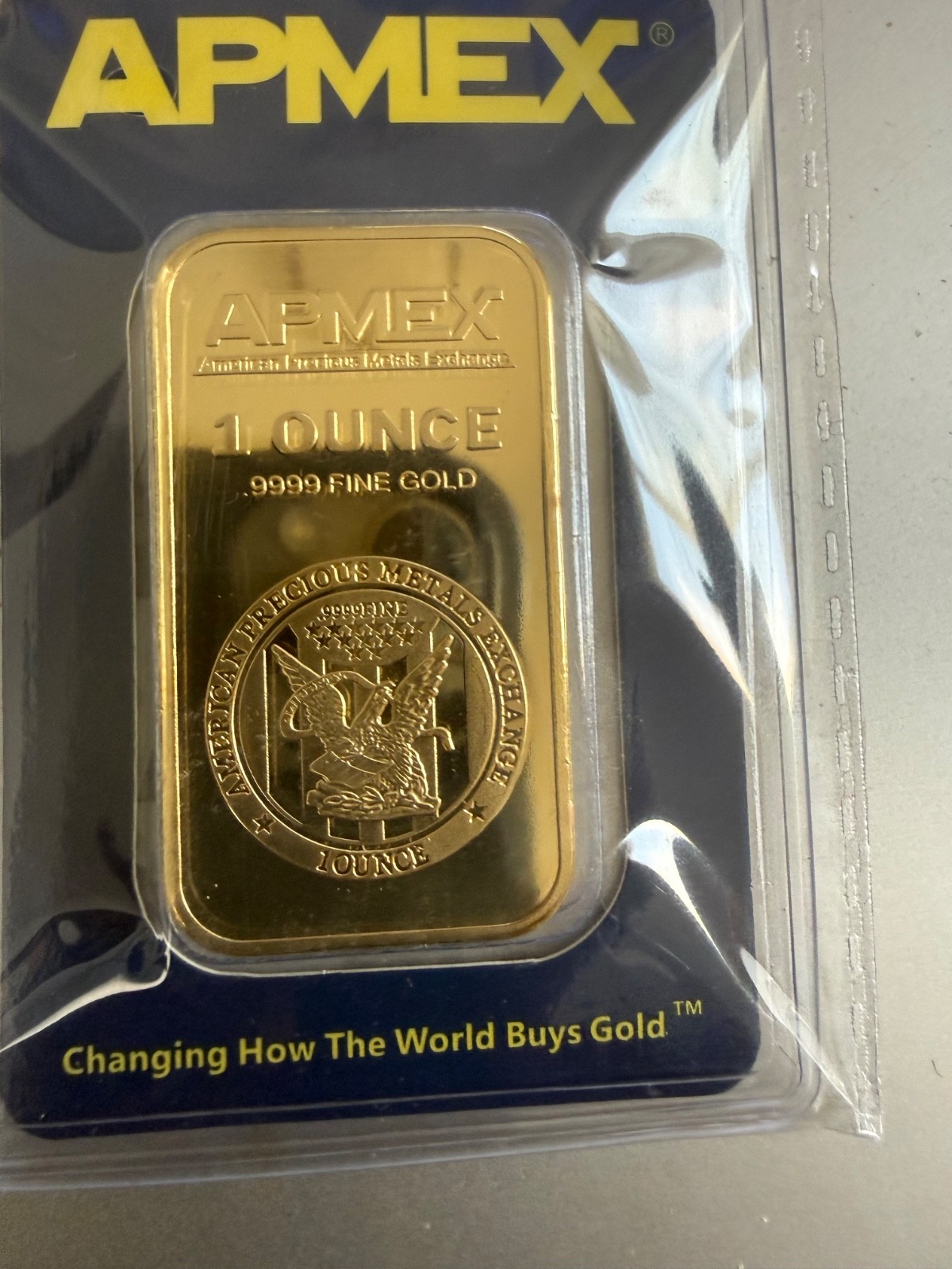 1 oz Gold Bar PAMP Suisse Lady Fortuna Veriscan (In Assay) .9999 Fine