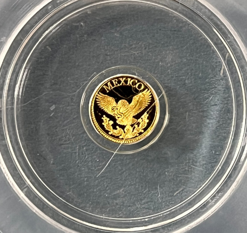 ICG MS70 Libertad Design 1/500th Oz Pure .999 Fine Gold Art Round – Gold Label
