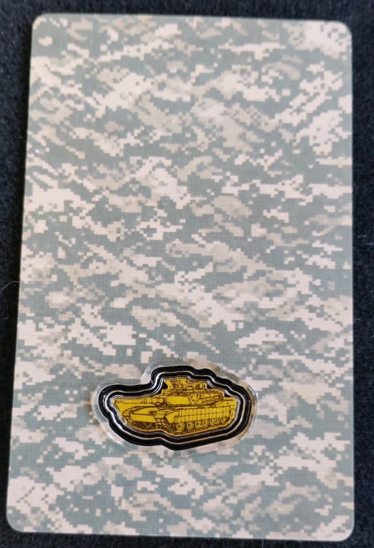 2026 US Army Tank Eagle 1/1000 oz .999 Fine Gold Fractional Art Bar in COA Card