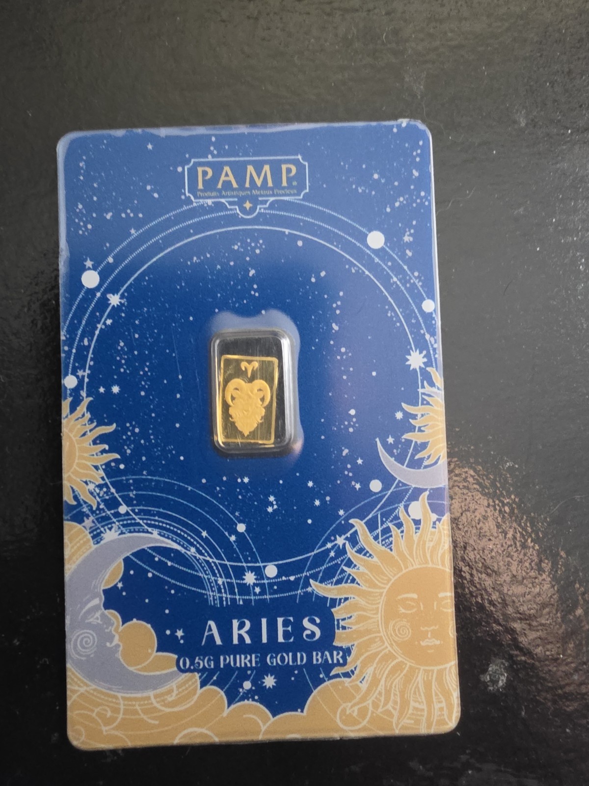 Pamp .5 Gram AriesZodiac Bar