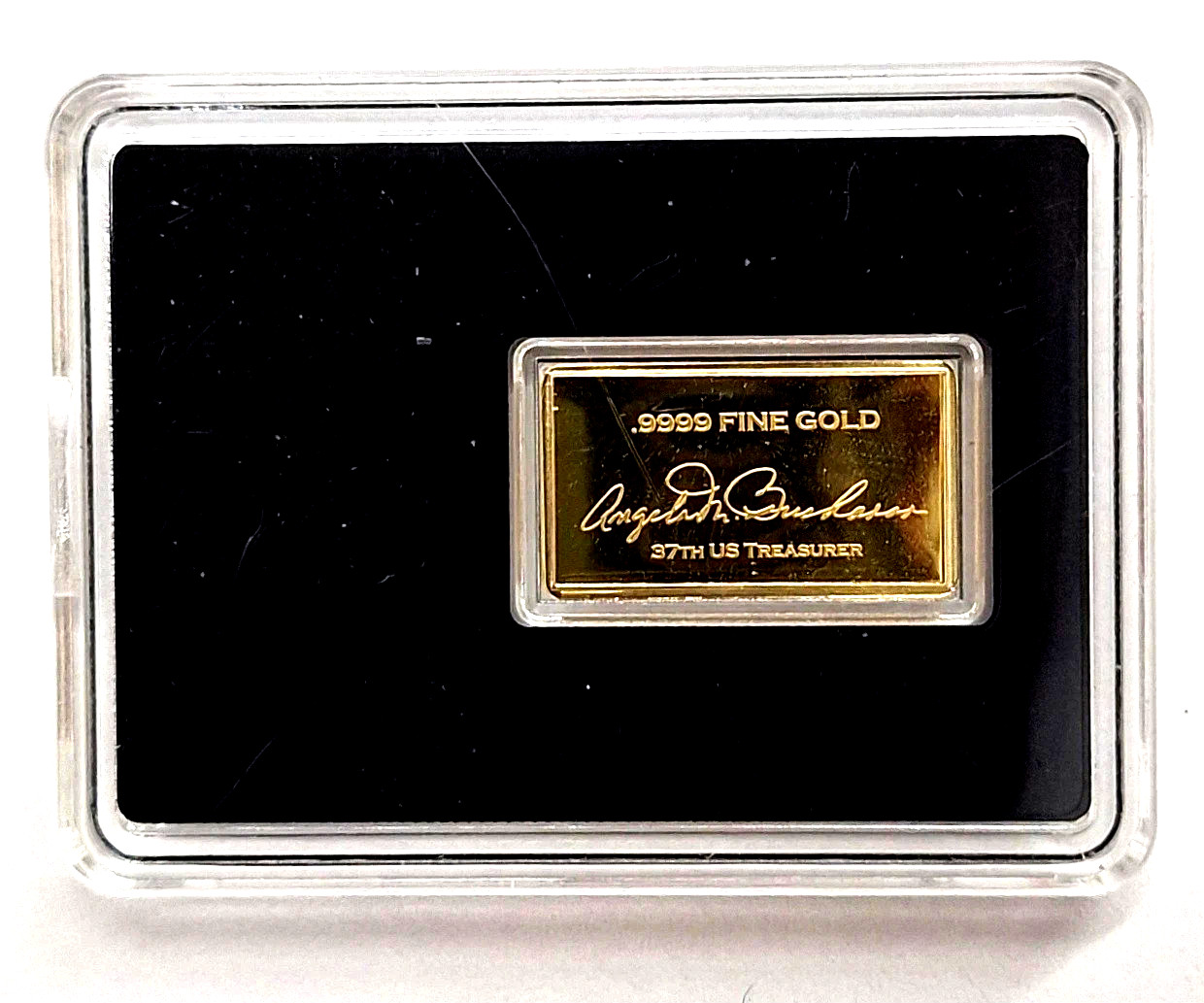 .9999 Pure Gold Bar Buffalo Eagle America Tribute Collectible Bullion