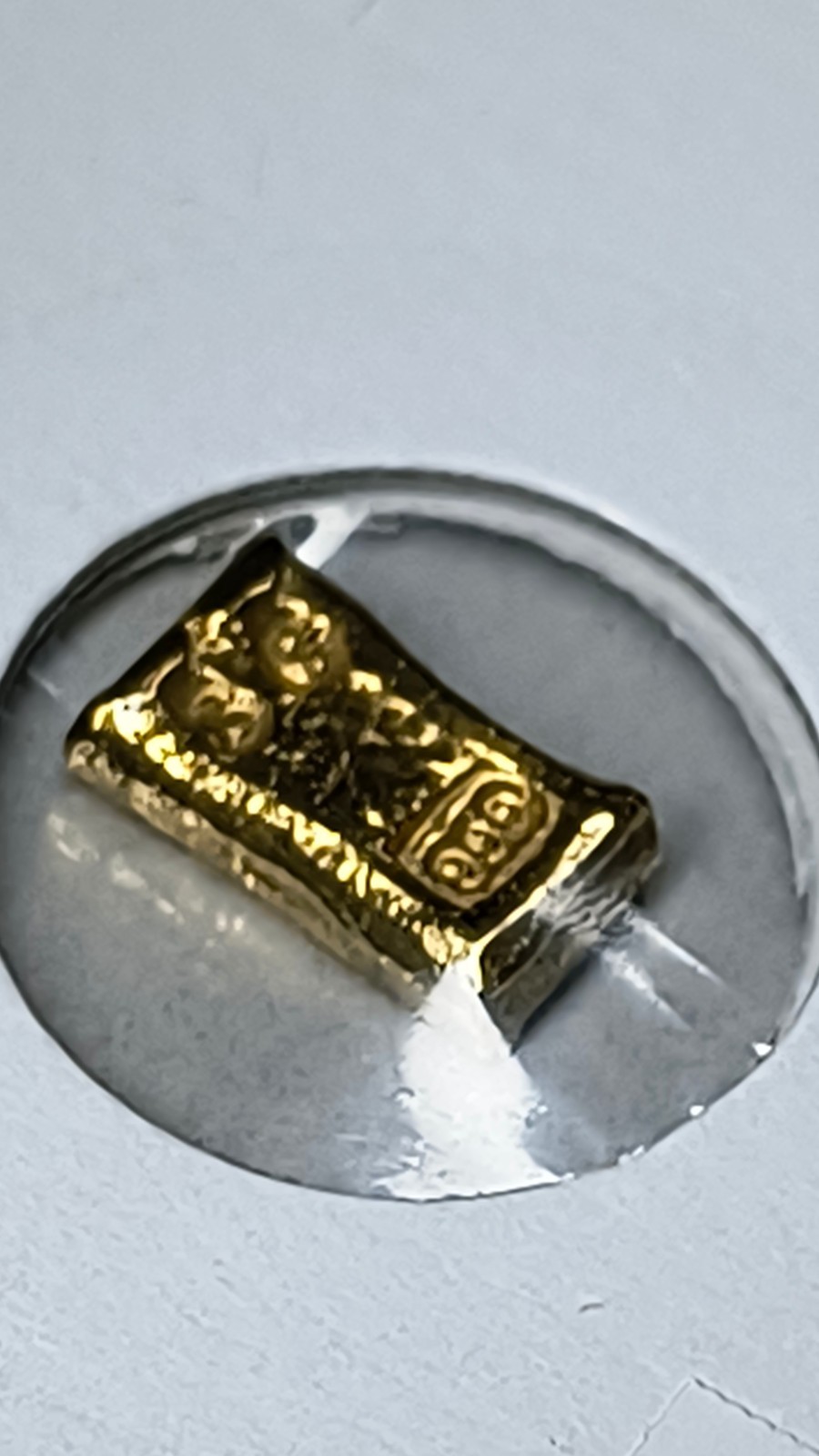 3 Gram Gold Nugget 999.9 UK Made Fine Bullion Pure 24ct Gold Bar AU