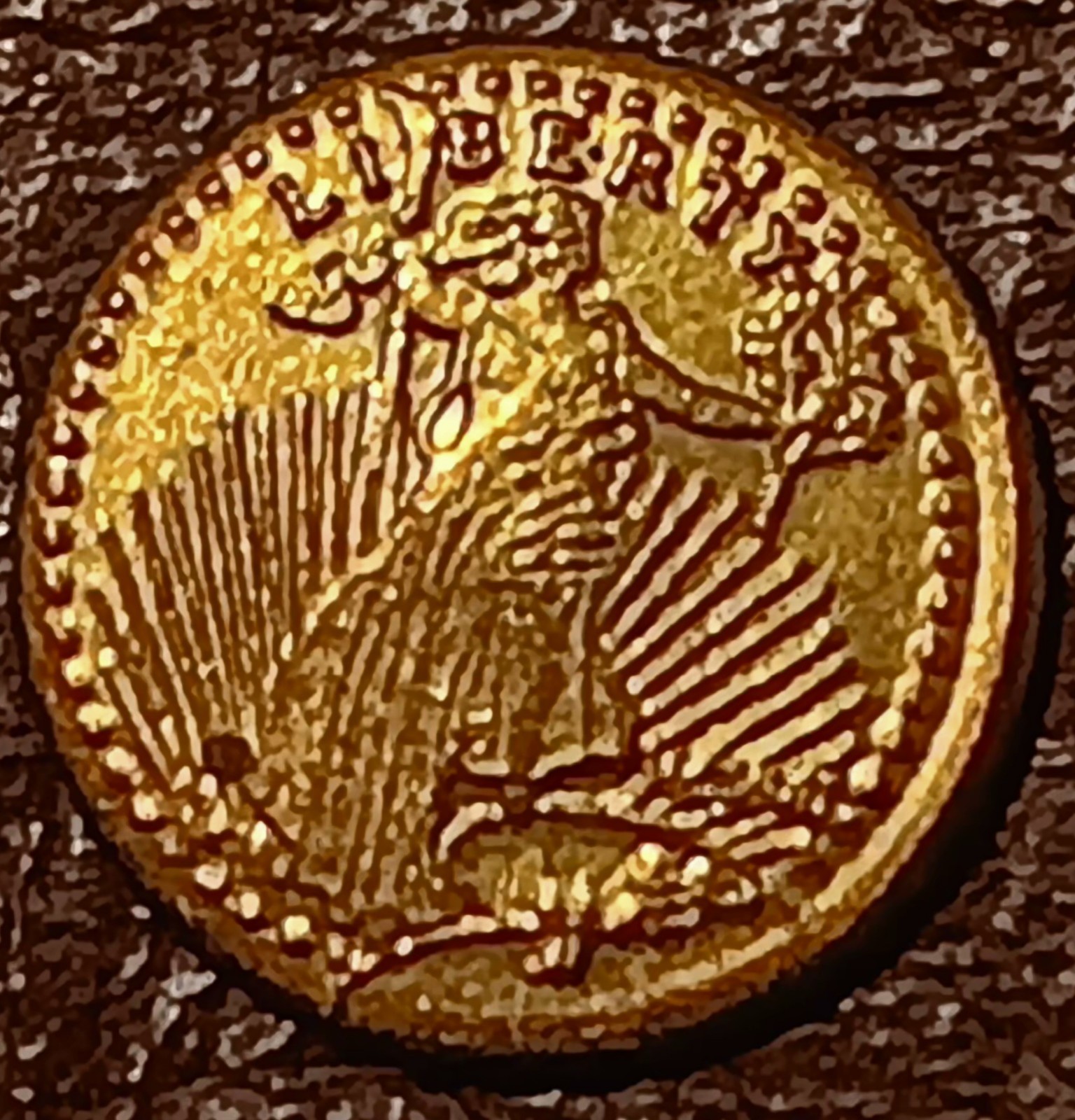 Beauty 0.5 Gram Gold Liberty- Eagle USA Pure .999 Round In Mini Display Case
