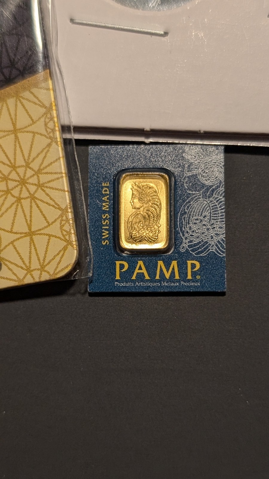 [Lot Of 3] 1g Gold .999 PAMP, IGR, And Valcambi Fractional Gold Bars