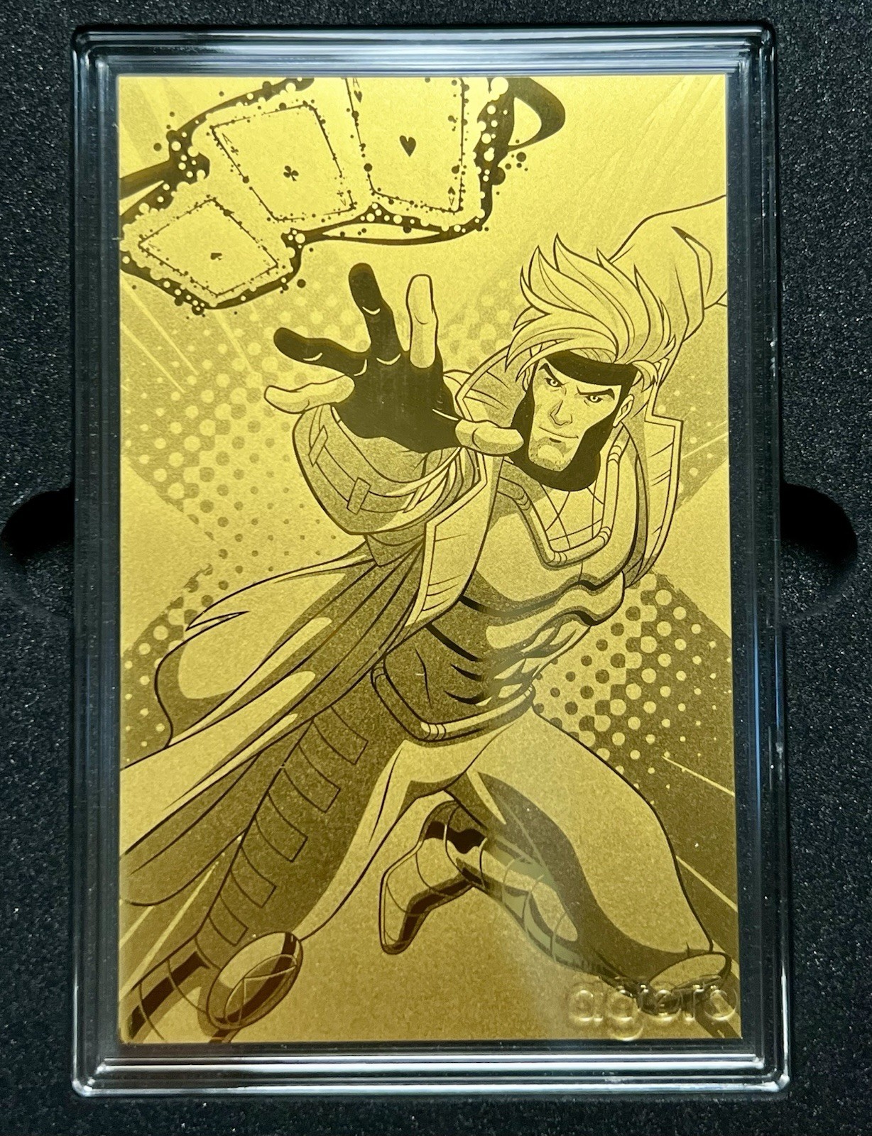 2026 Agoro Marvel X-Men ’97 Heroes🦸GAMBIT GOLD LOW #07 OF ONLY 20! 5 Gram Foil