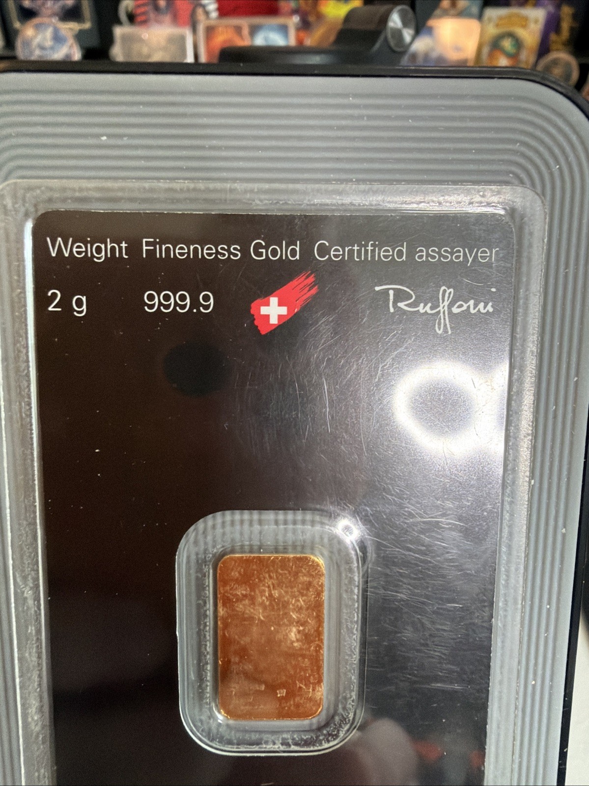 Argor Heraeus 2g Gold Bar MINT NEW! JM bullion Certified W/ Matching Numbers!
