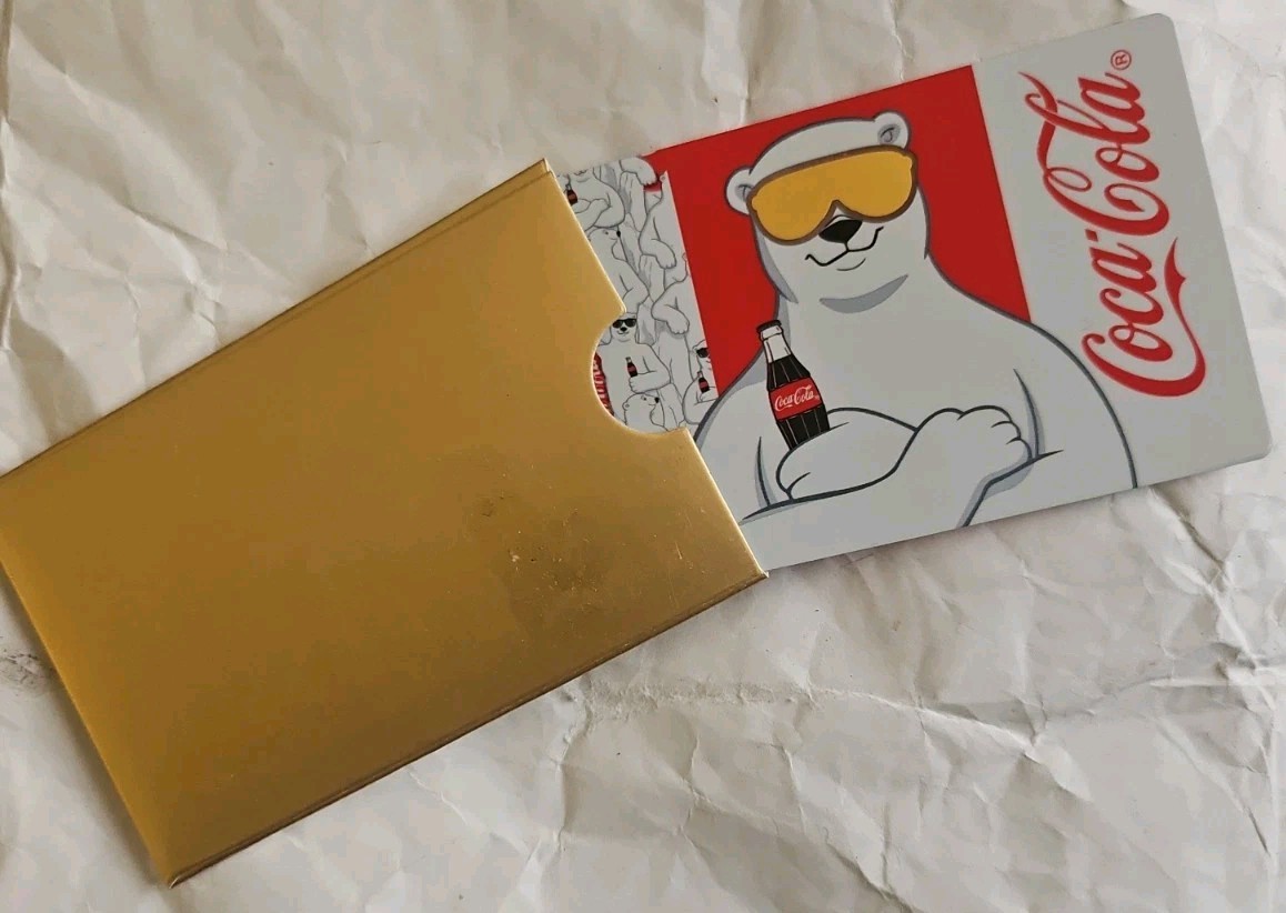 Polar Bear Sunglasses Coca-Cola 1/1000 Oz Gold REP OF CHAD