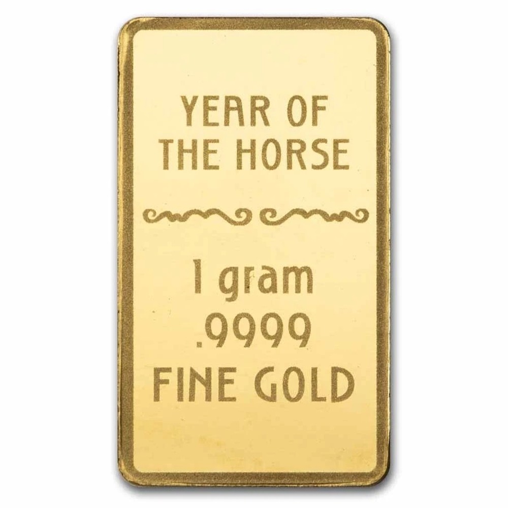 2026 1 Gram Gold Bar Lunar Series Year of the Horse