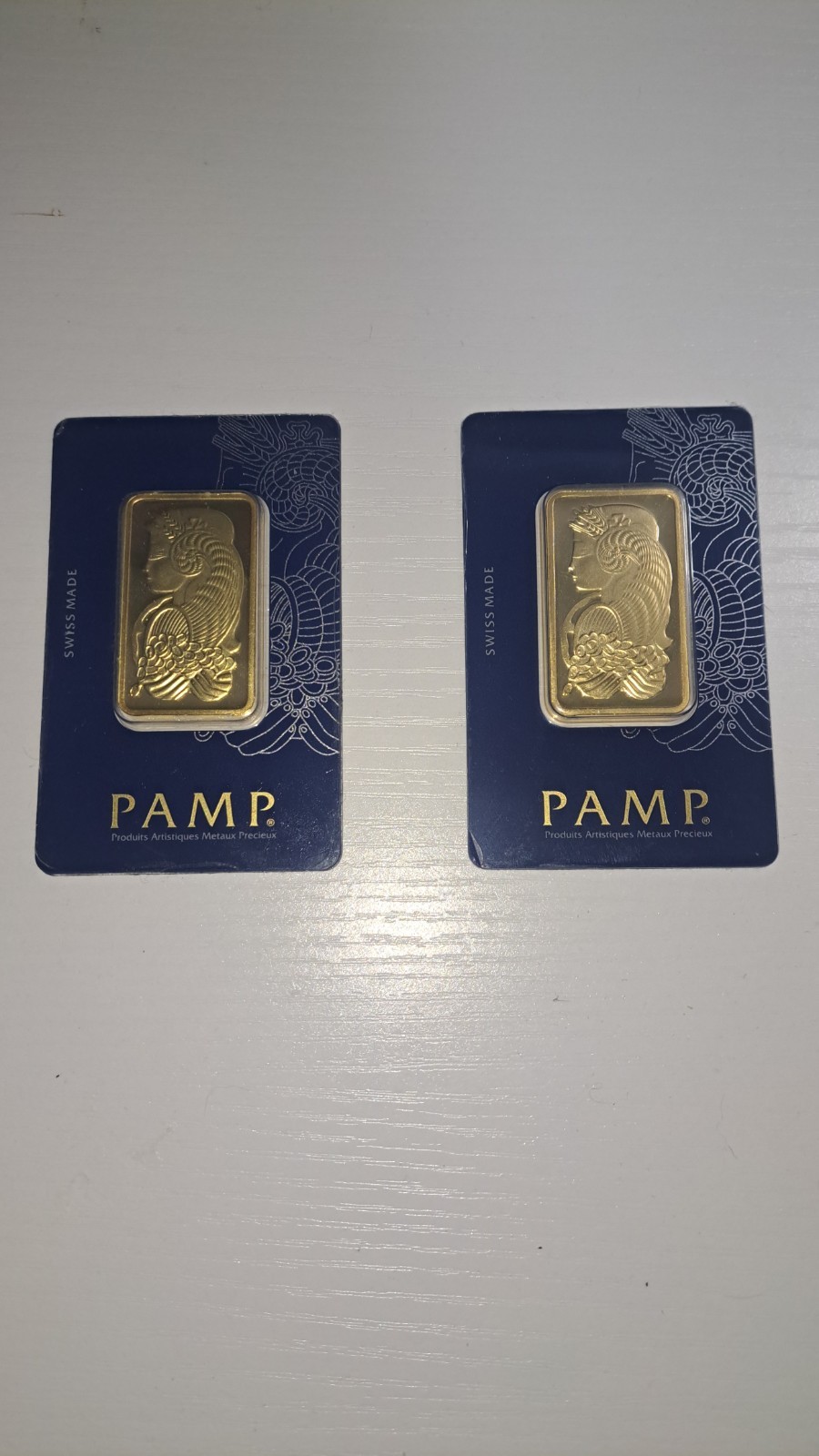 PAMP Suisse Gold Bullion Bar Original Packaging Gold Bar