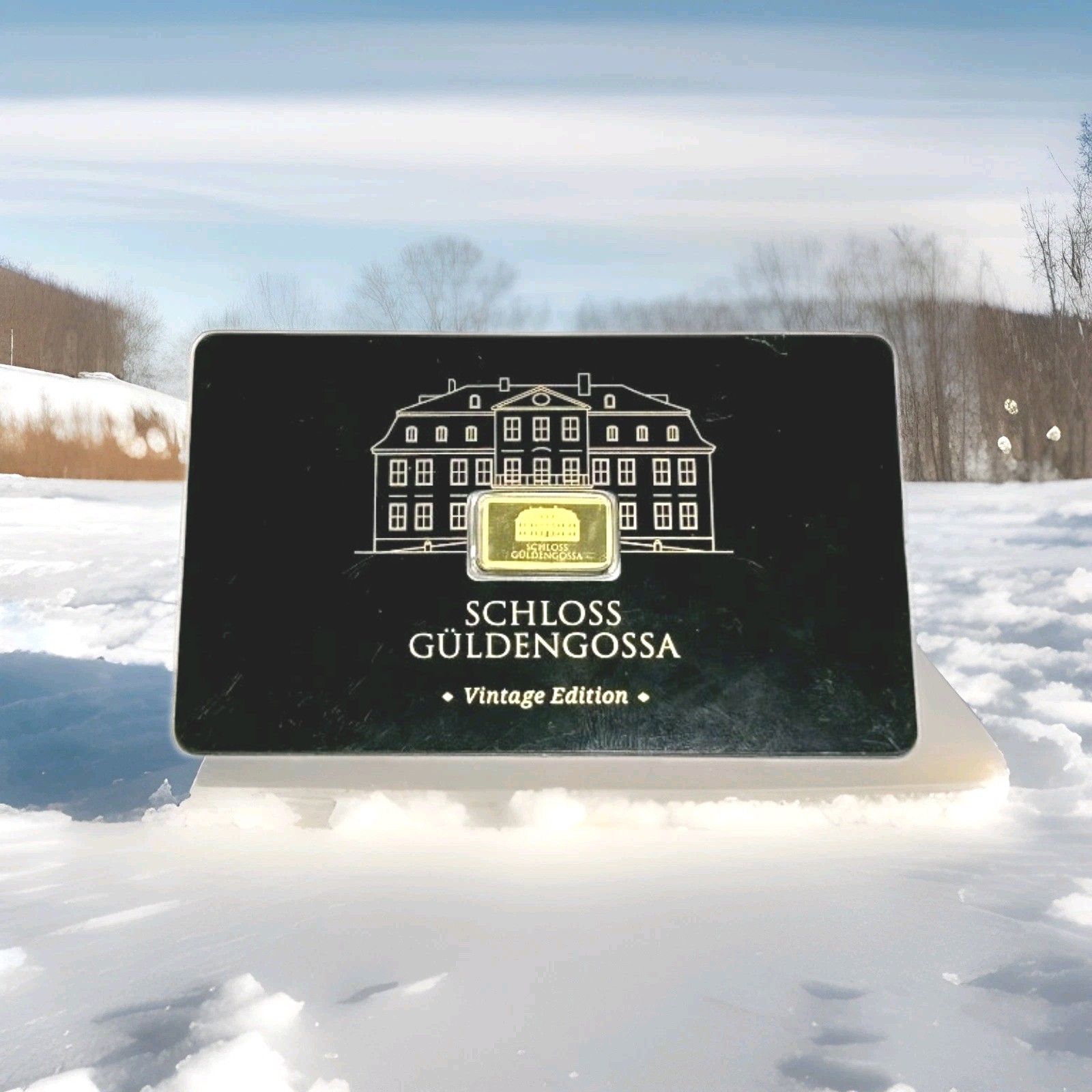 Geiger Gold💥The Rare Original 0.5 Gram Gold Bar💥 Black Assay Card 5000 Made
