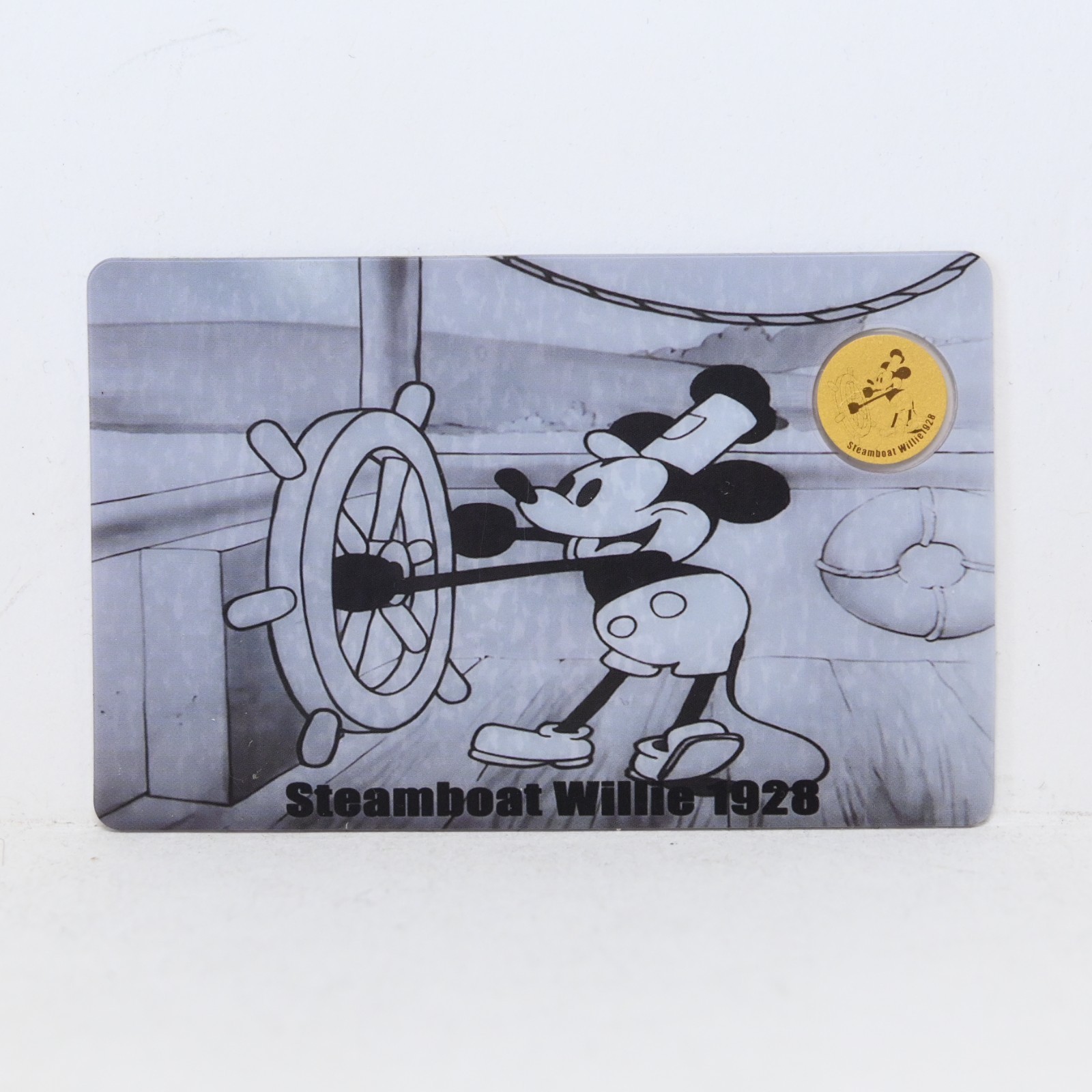 2026 Steamboat Willie 1928 1/2000-oz .9999 Gold Coin in Card Cert#0071 (slx5267)