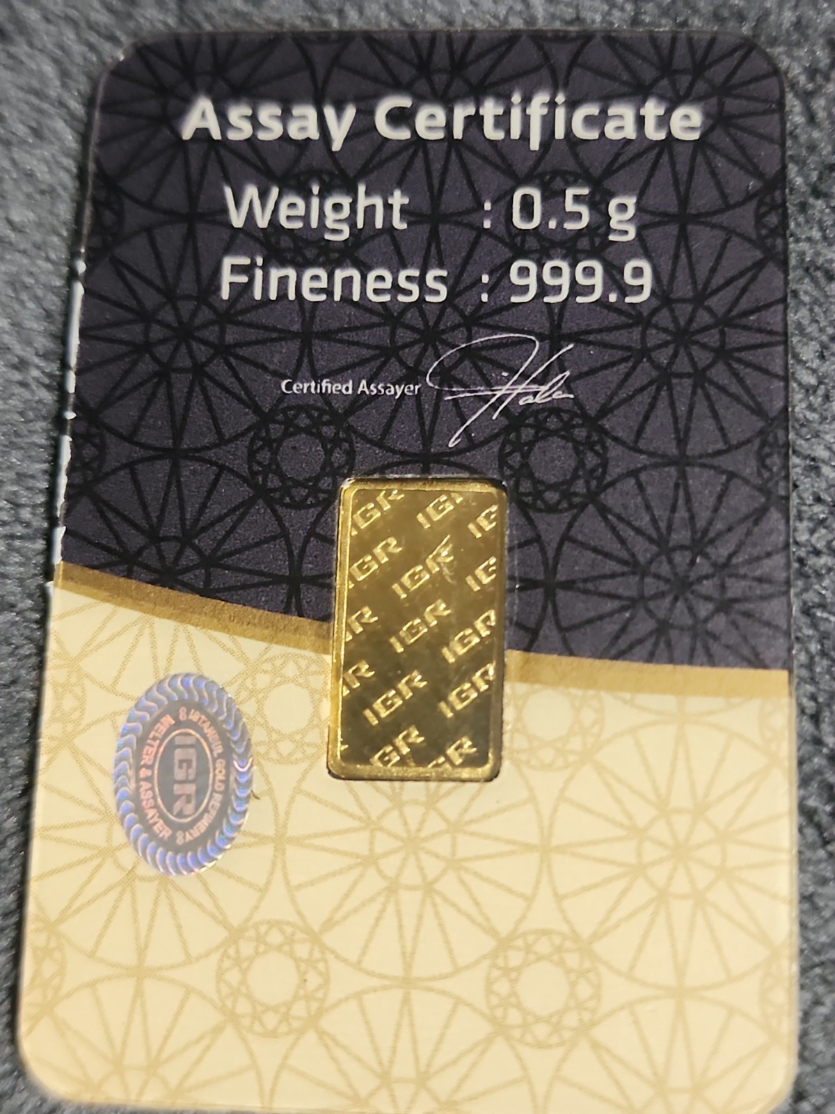 2025 GOLD SNAKE AND .5 GRAM GOLD BAR