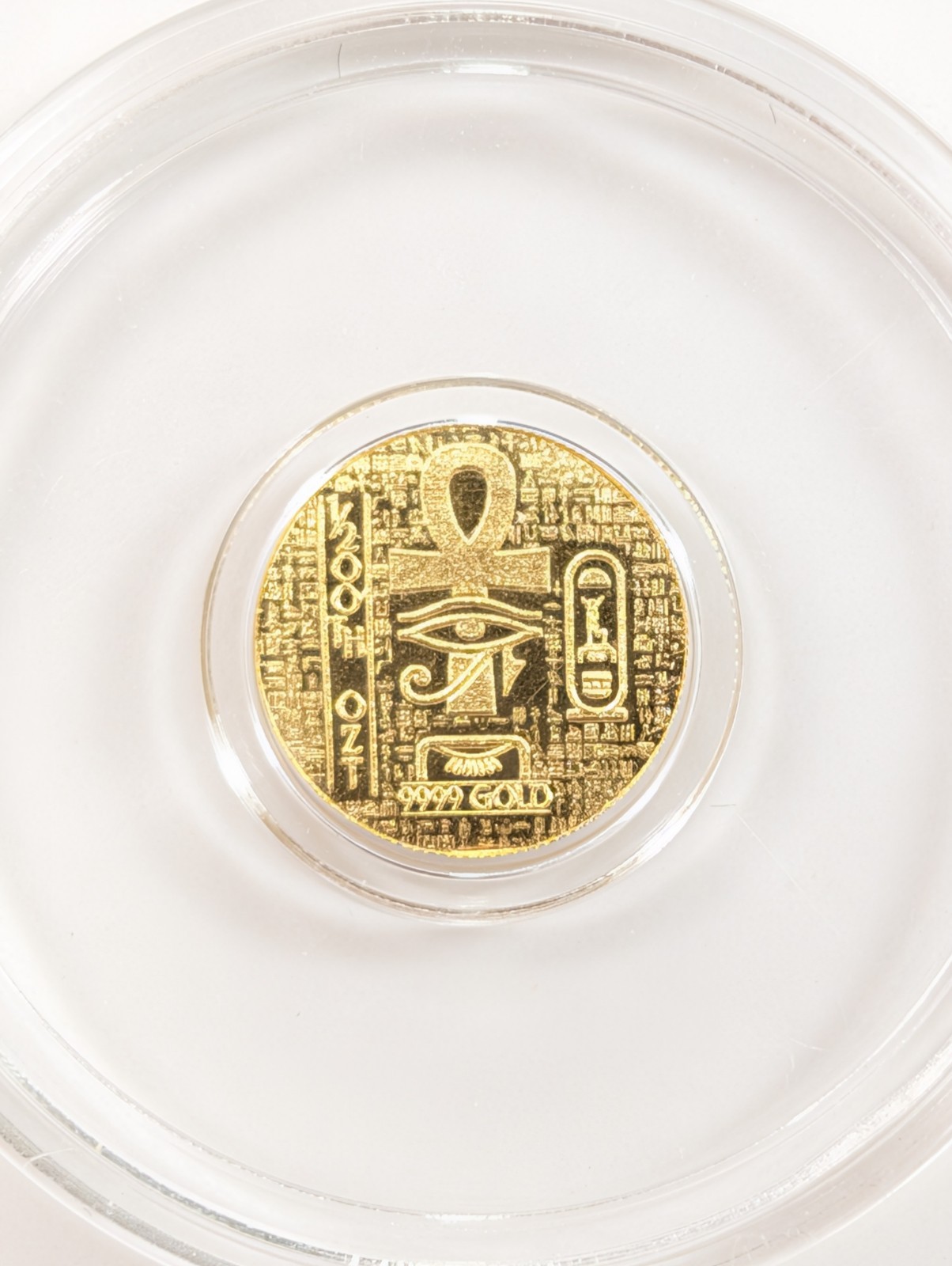 1/200th Ounce Gold Egypt Pharaoh King Tut 9999 Fine Monarch Precious Metals 🪙