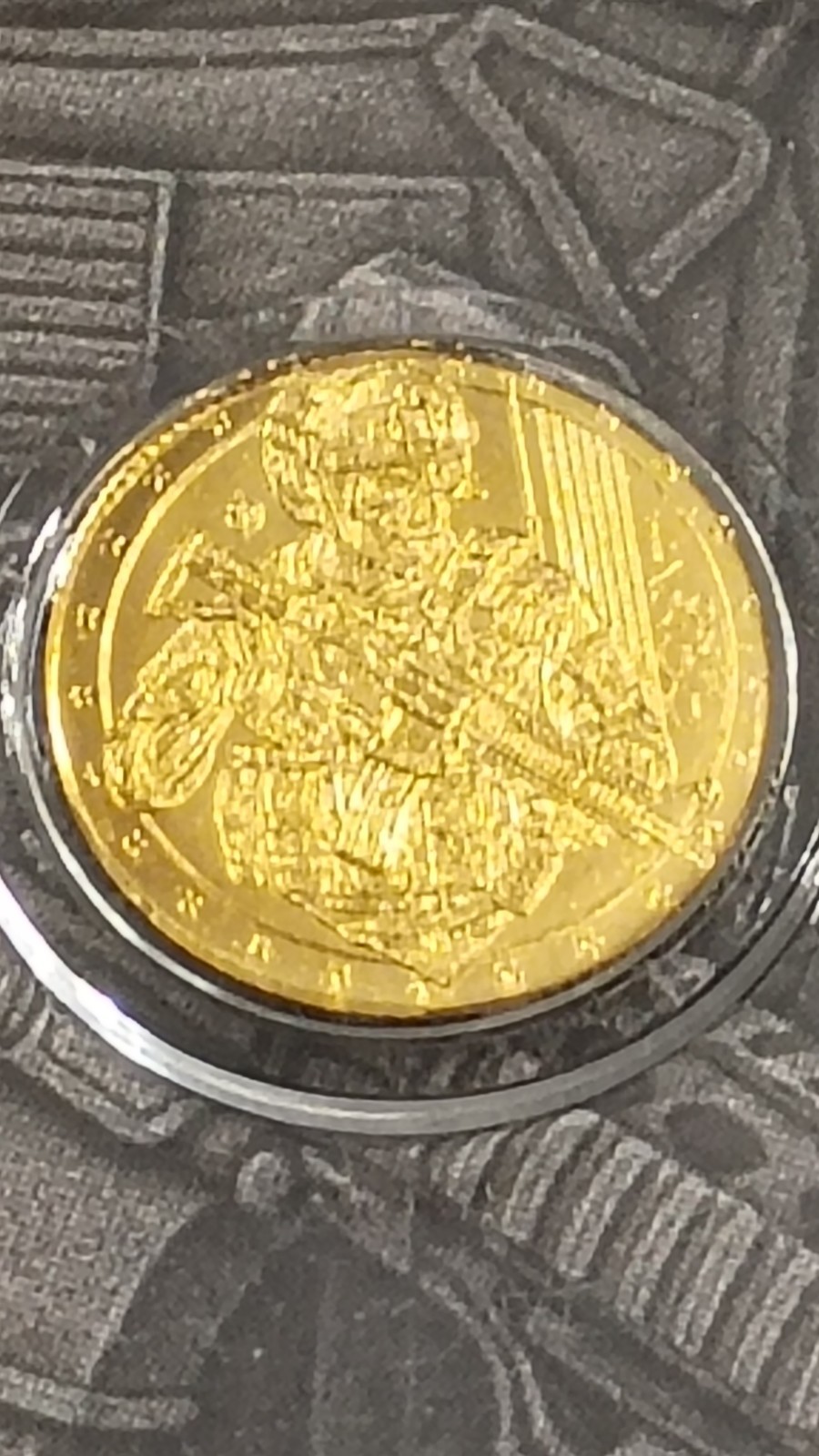1/200th oz Gold Round, Tactical Skeleton, Monarch Precious Metals