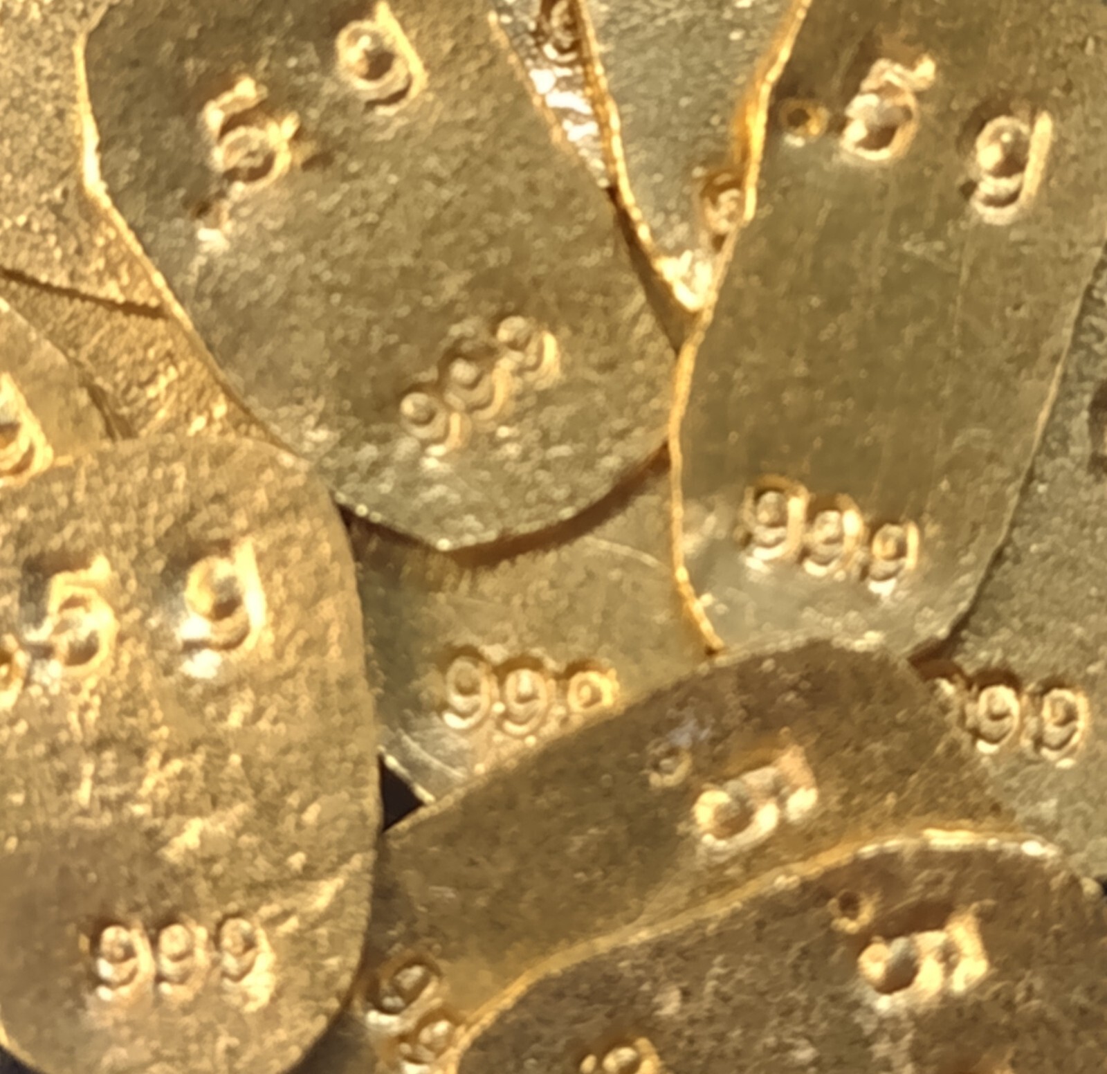 0.5 Gram Gold Bar 999.9 UK Made Fine Bullion Pure 24ct Gold Nuggets AU (1/2 g)