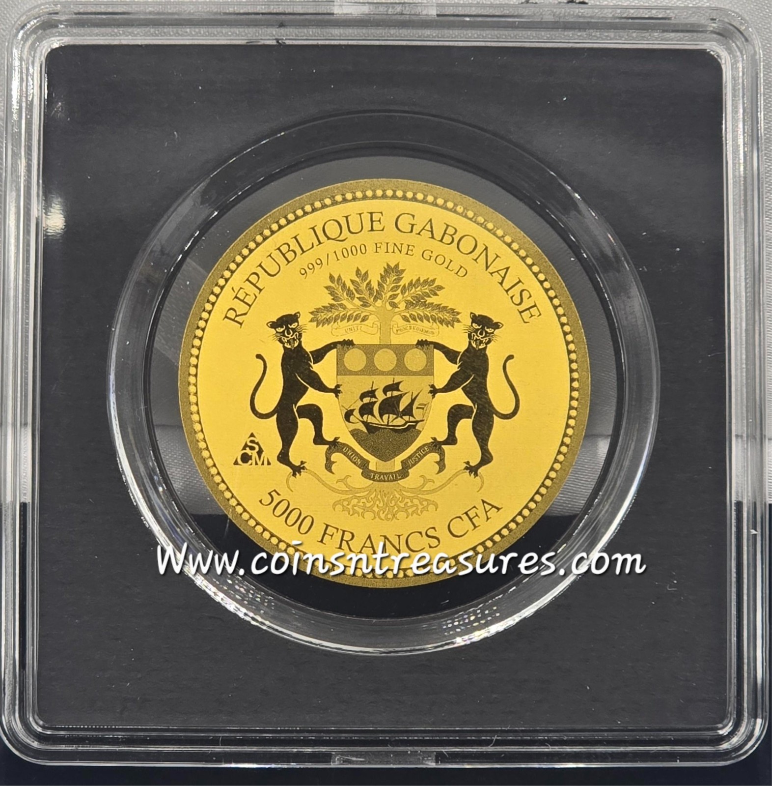 Da Vinci Leda and the Swan 1/200 Oz Gold .999 coin