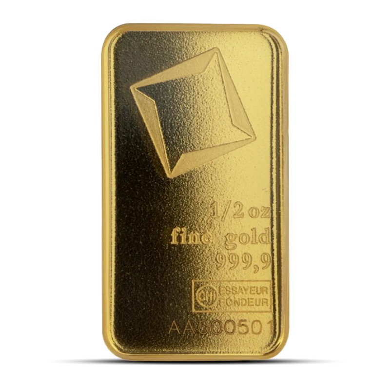 1/2 oz Valcambi Gold Bar