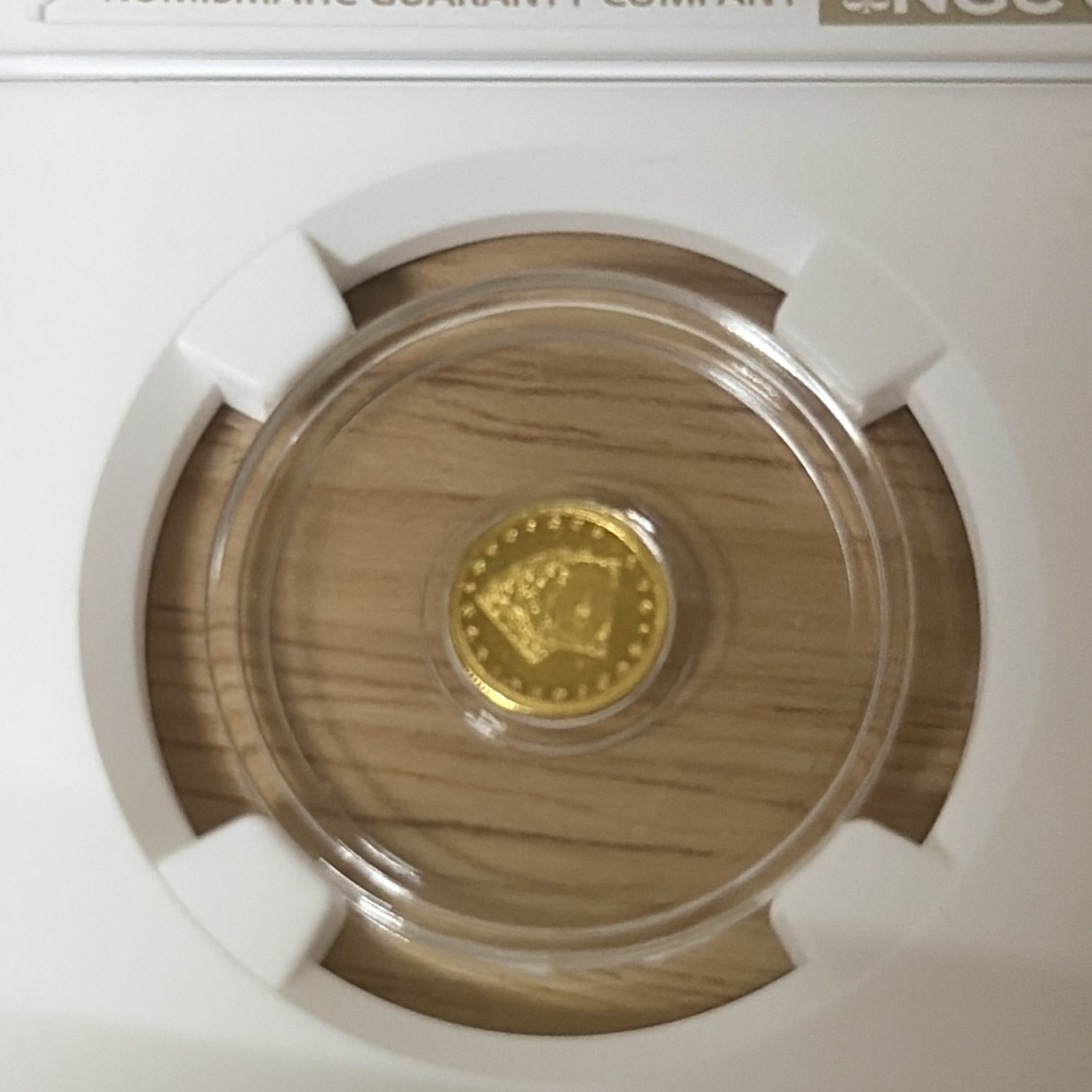 NGC MS 70 (Undated) Gold Royal Flush 1/200 oz .9999