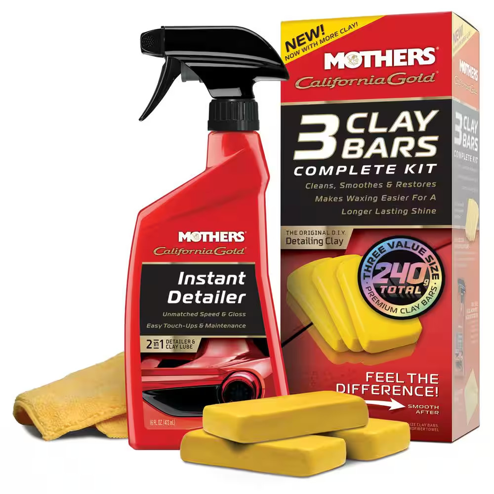 California Gold 240 G Clay Bar Kit