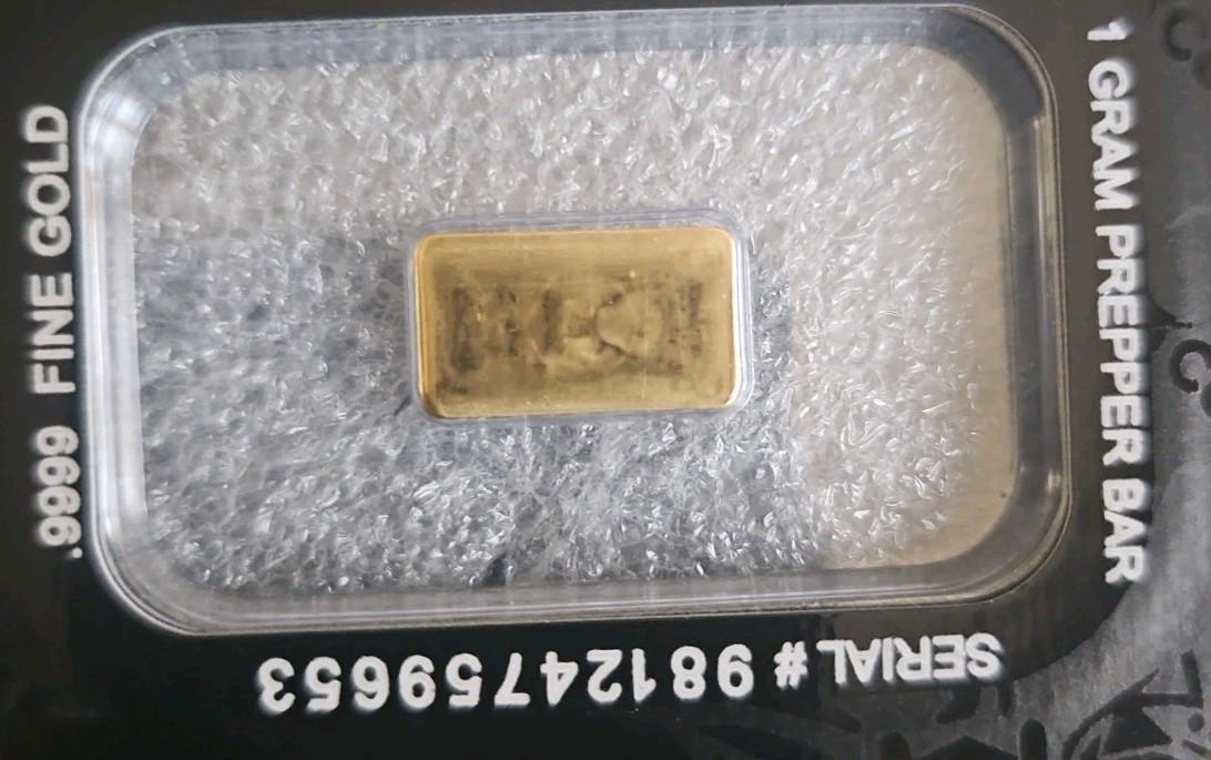 Scottsdale Mint 1 Gram Gold Bar – 999.9 Fine Gold – Certi-Lock COA