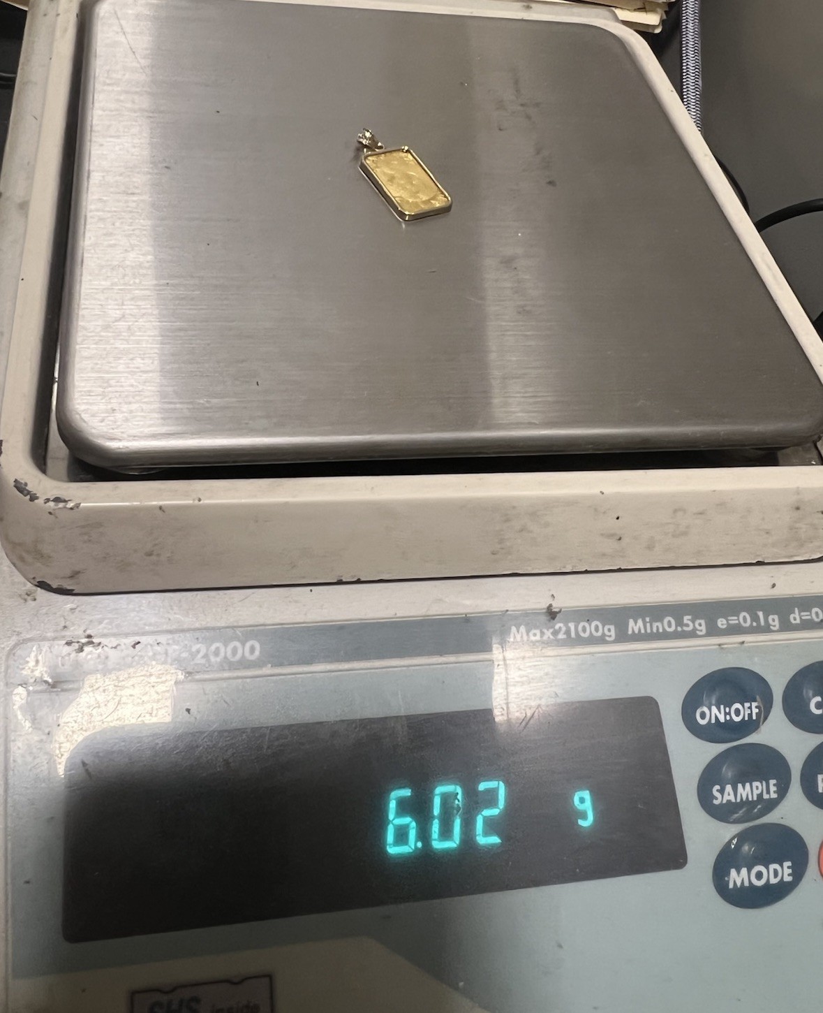 2025/24K/5G. Argor Heraeus Lunar Snake Gold Bar & FREE WITH PURCHASE 14k BEZEL!