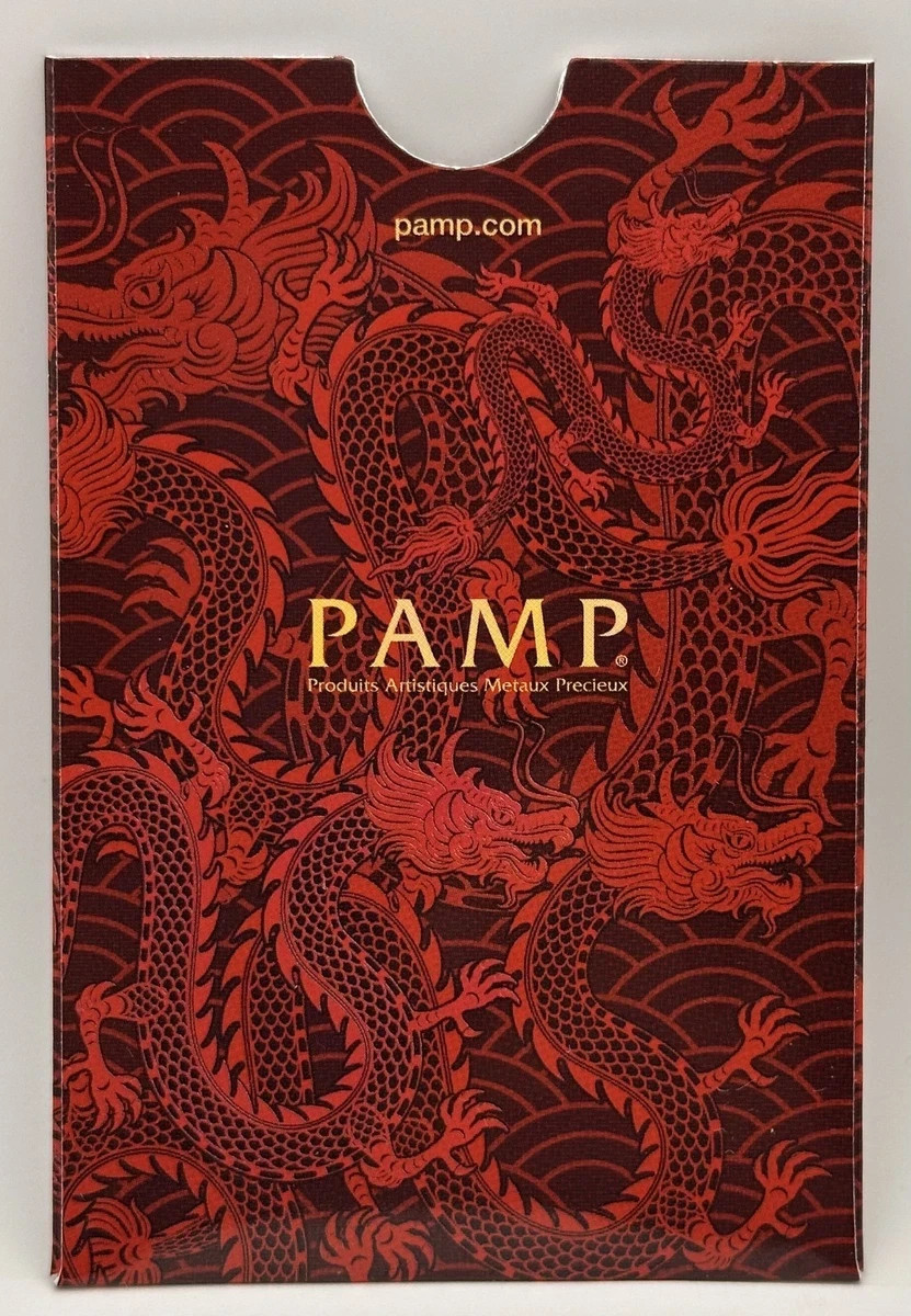 PAMP Suisse 2025 💥Good Luck💥 Yellow Dragon .999 Fine 5 g Gold Bar