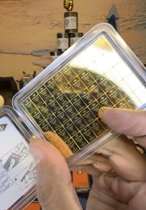 Rare 1 Gram .9999 Degussa Feingold Gold Bar No Longer Produced German Gold Bar!